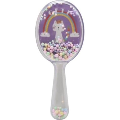 Cepillo Desenredante GETT para Niños y Adultos - Cerdas Suaves, Diseño Gato