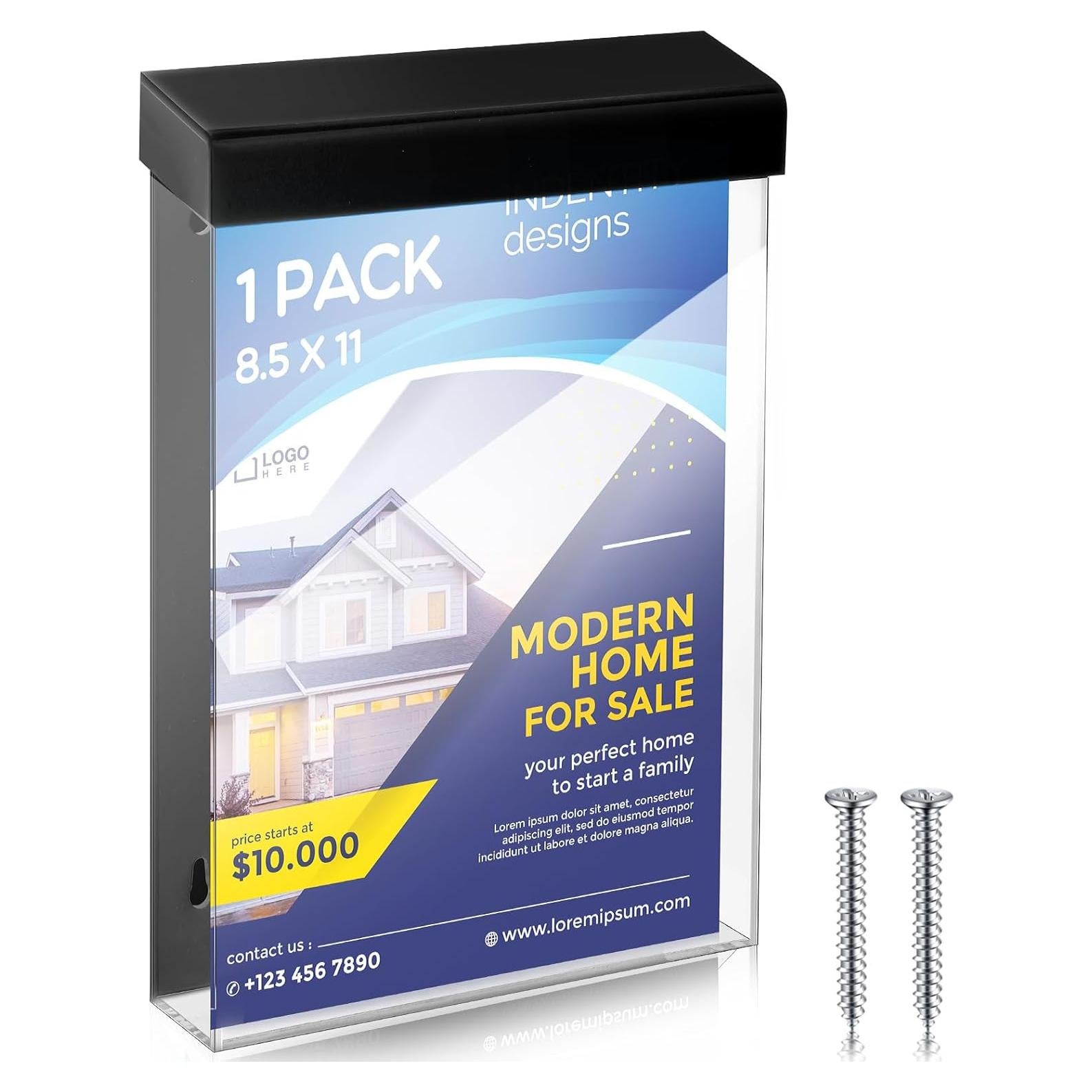 Soporte de Folletos Acrílico Thyle 21.6x27.9cm Impermeable