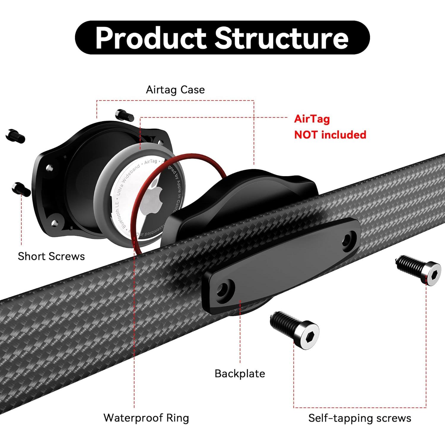 Soporte para Collar de Perro AirTag Citymore Resistente al Agua