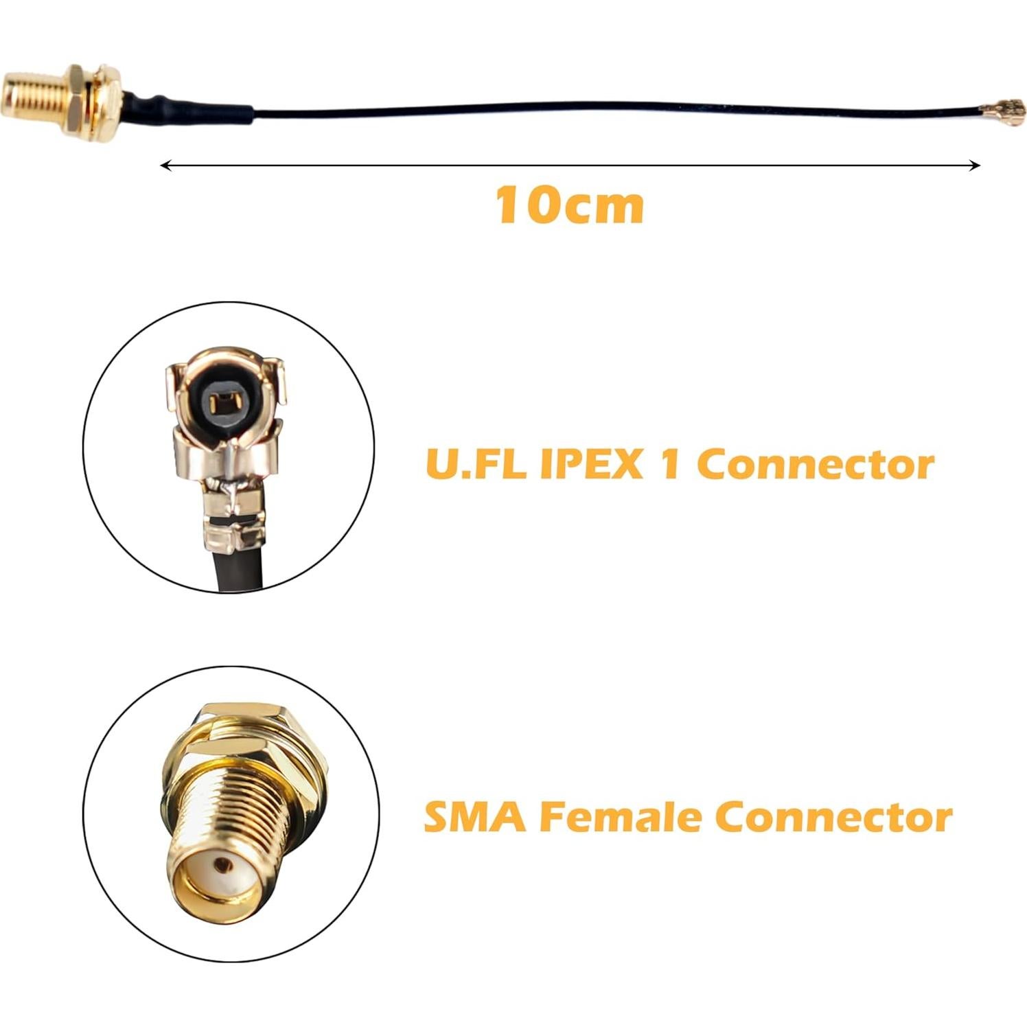 Antena 915MHz Wishiot 5dBi SMA Macho Omni-Direccional 19.5cm