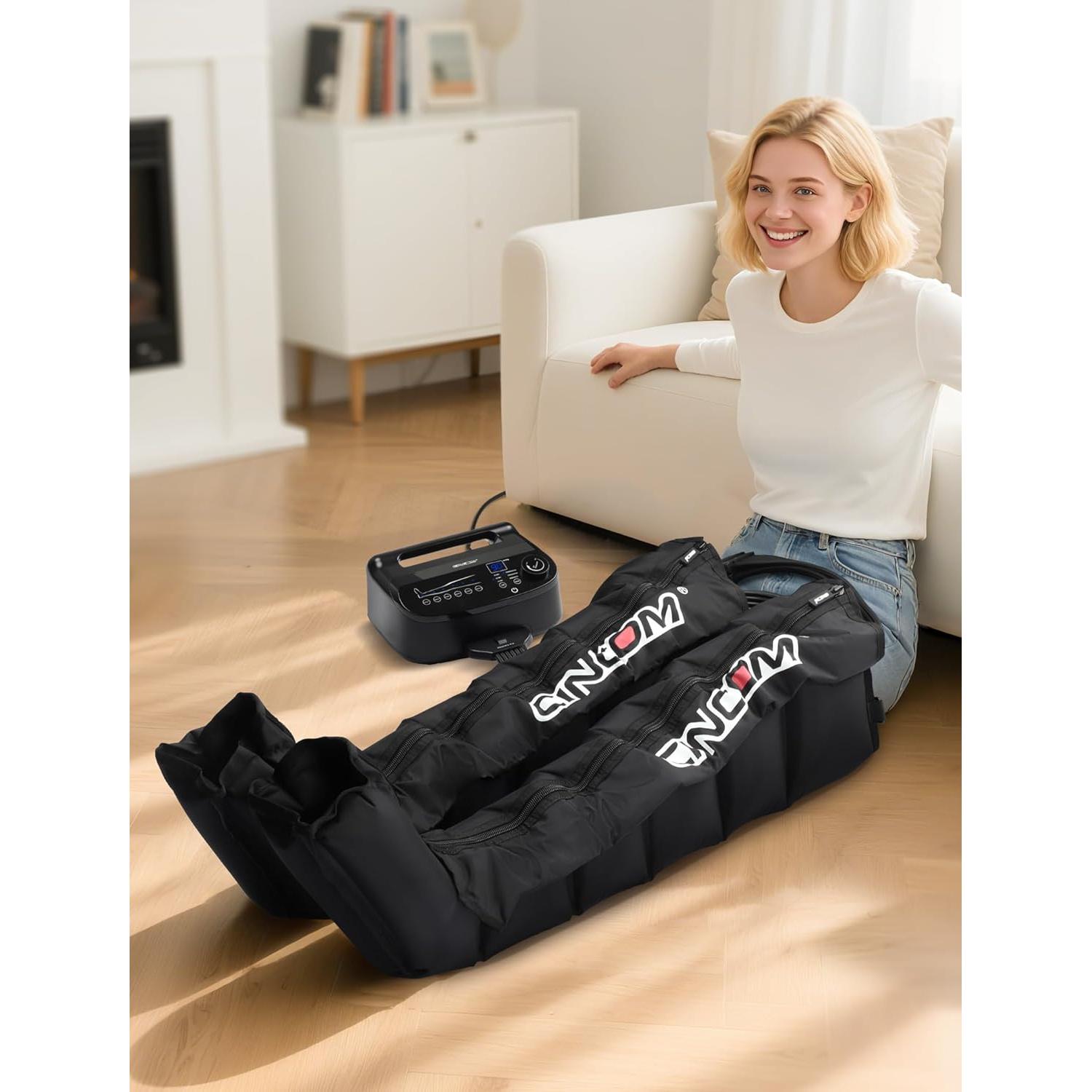 Botas Masajeadoras de Piernas CINCOM - Compresión Dinámica 6 Zonas