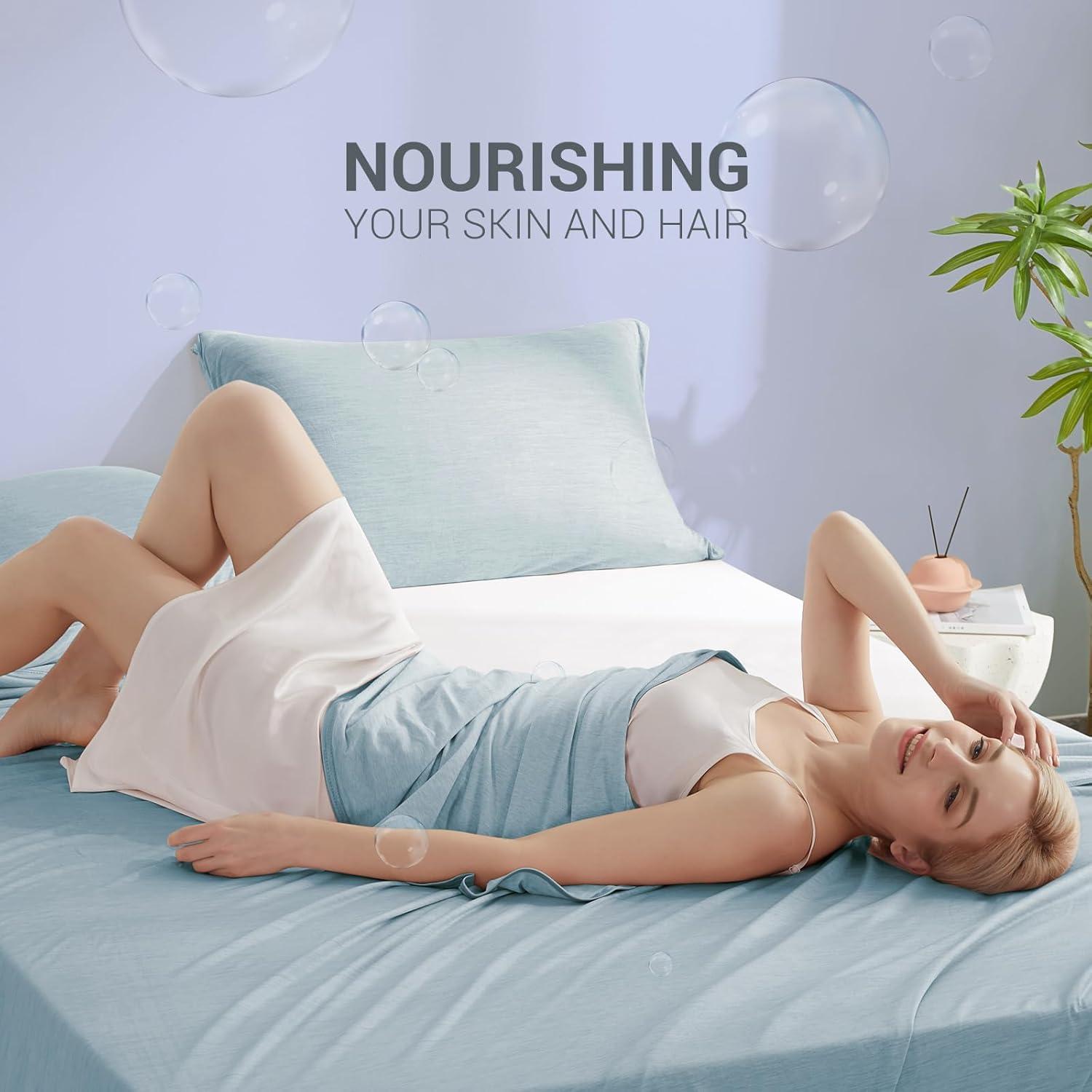 Manta Refrigerante Marchpower Twin 150x200cm Azul Bebé