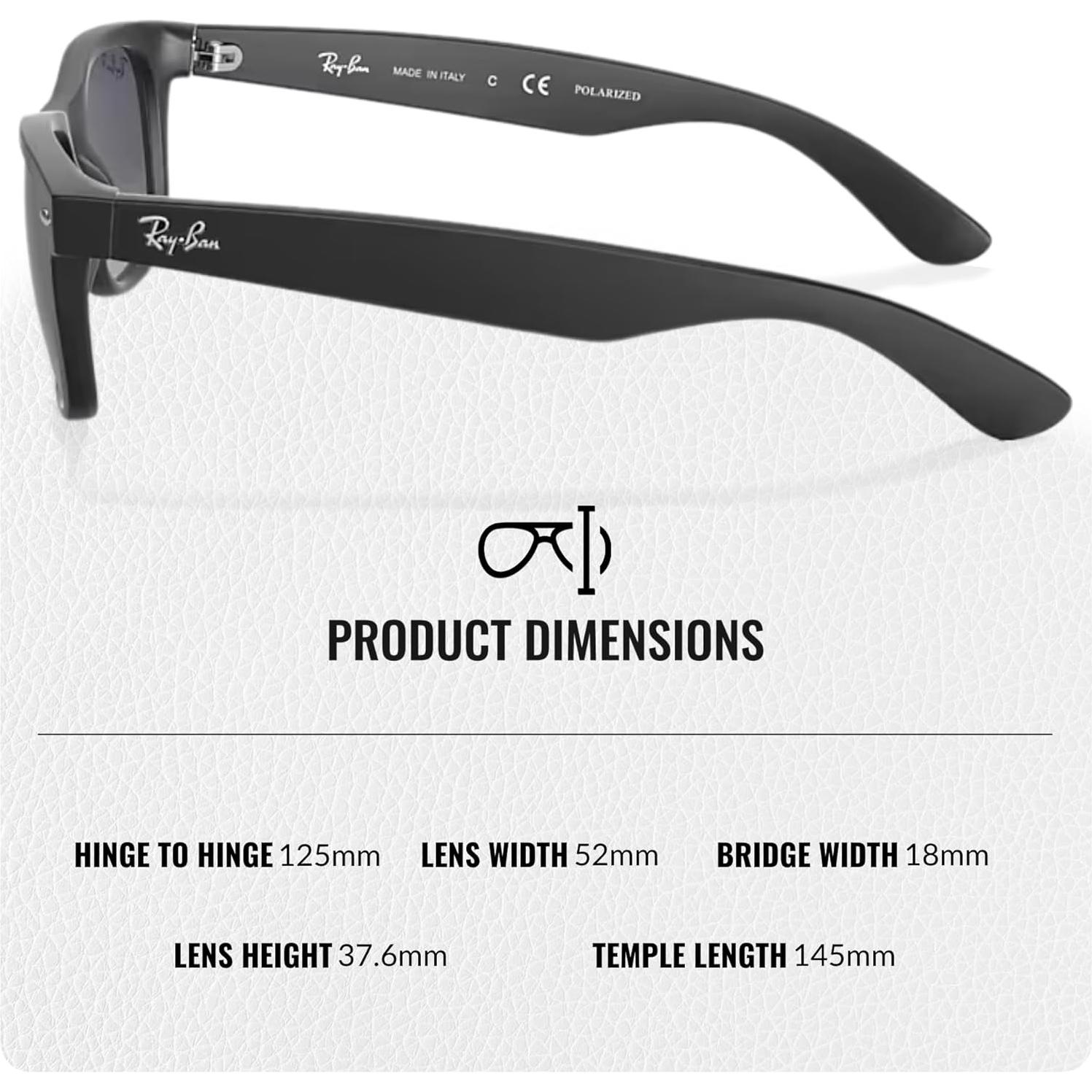 Gafas de Sol Ray-Ban New Wayfarer Cuadradas Polarizadas