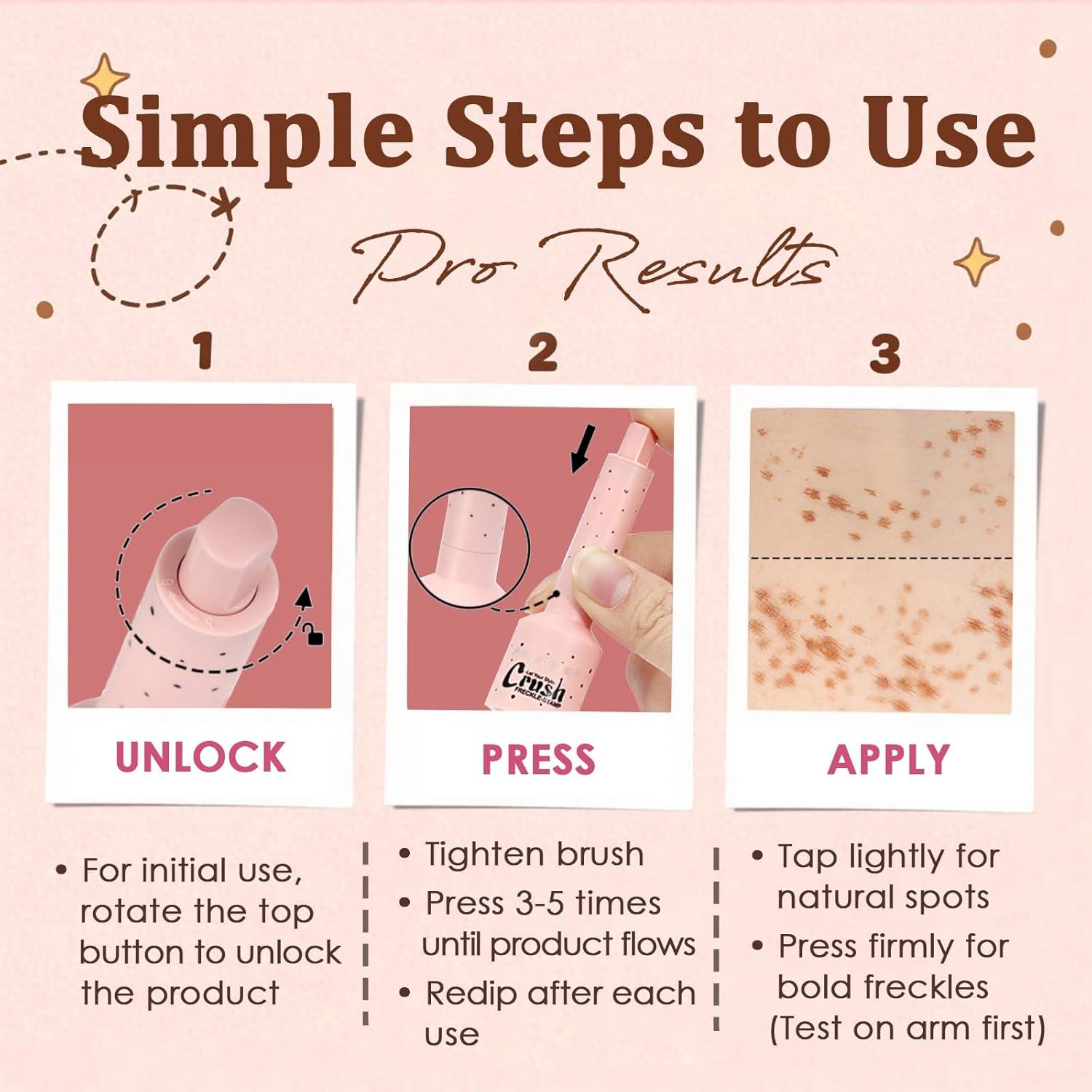 Sello de Pecas Falsas Sklight - Bolígrafo Resistente al Agua