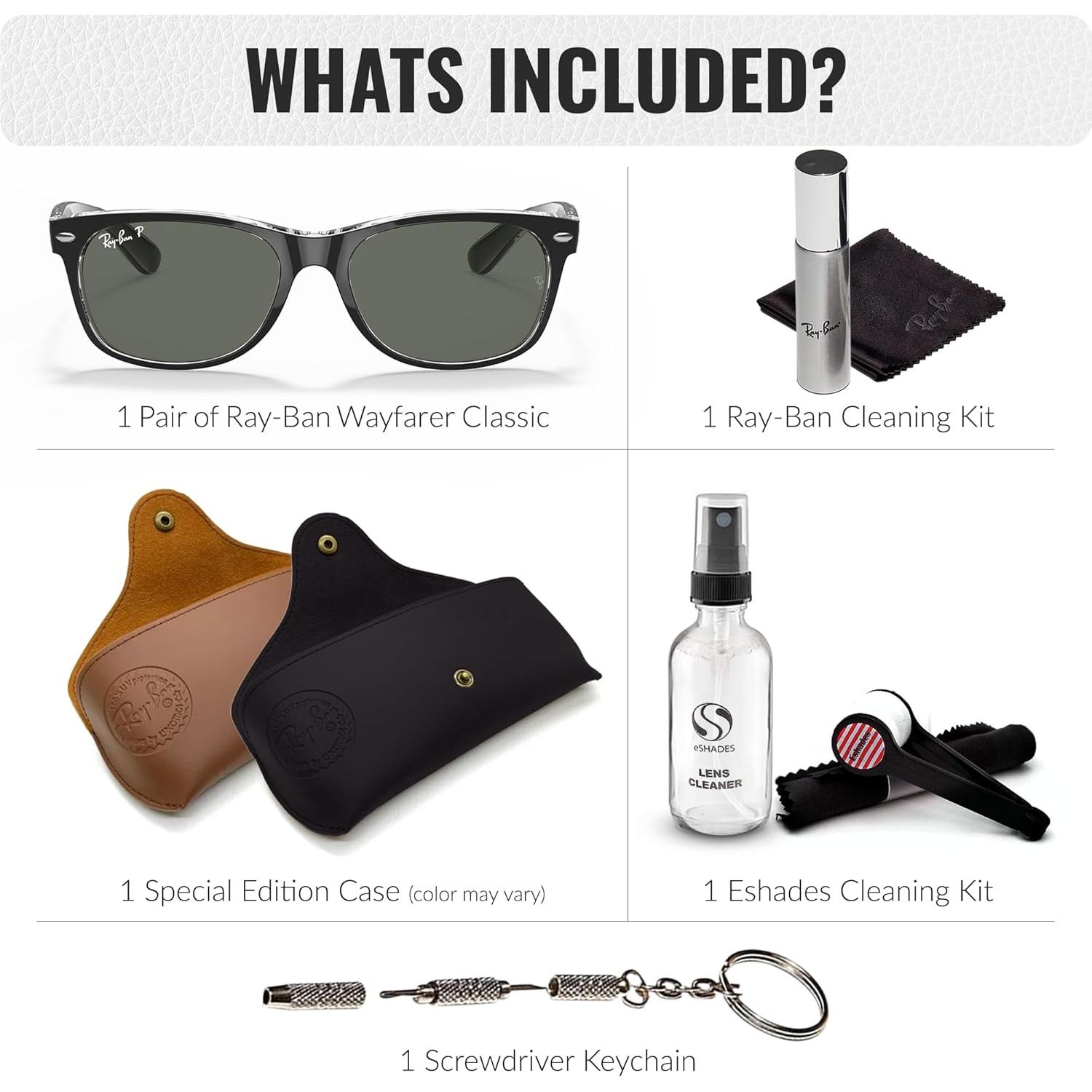 Gafas de Sol Ray-Ban RB2132 Cuadradas Polarizadas 55mm