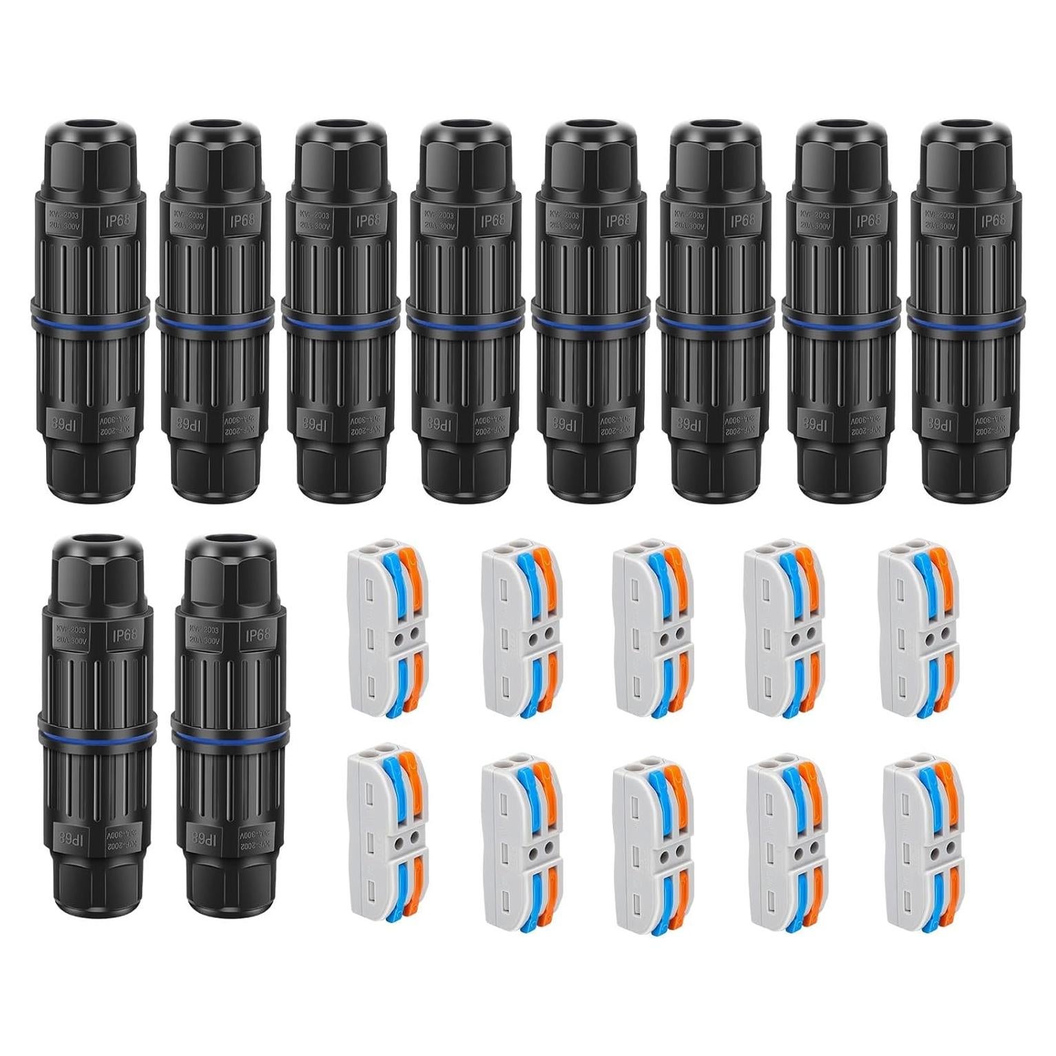 Caja de Conexiones Impermeable IP68 Linkstyle 2 Pines AWG 28-12