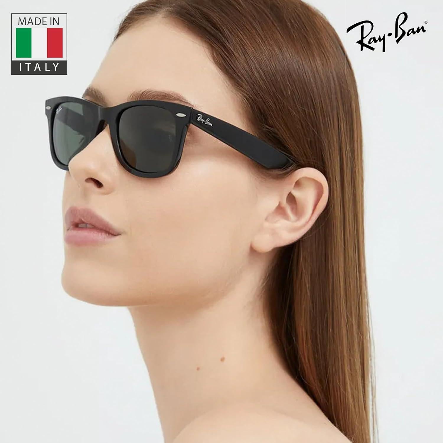 Gafas de Sol Ray-Ban RB2132 New Wayfarer Cuadradas 58mm