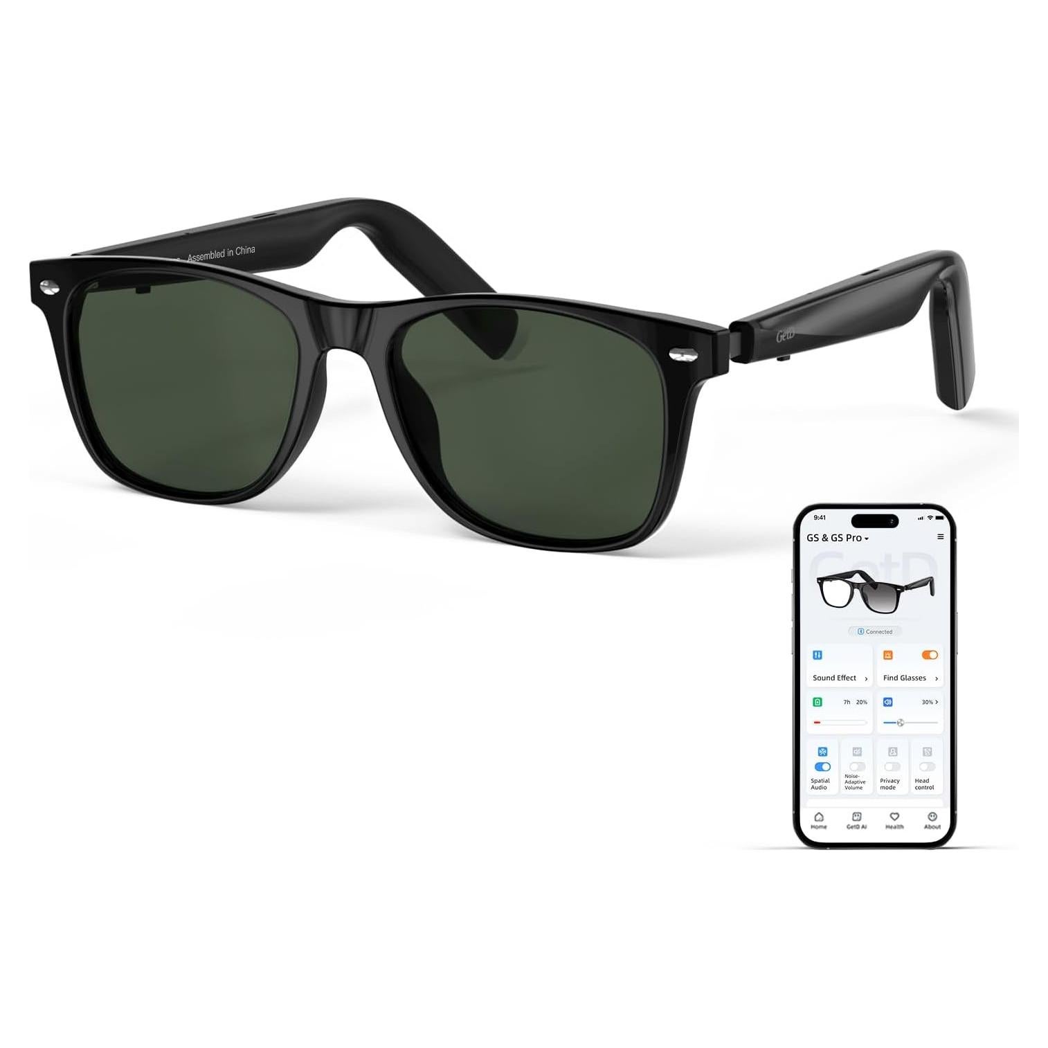Gafas AI GetD GG13 con Lentes Polarizados y Bluetooth