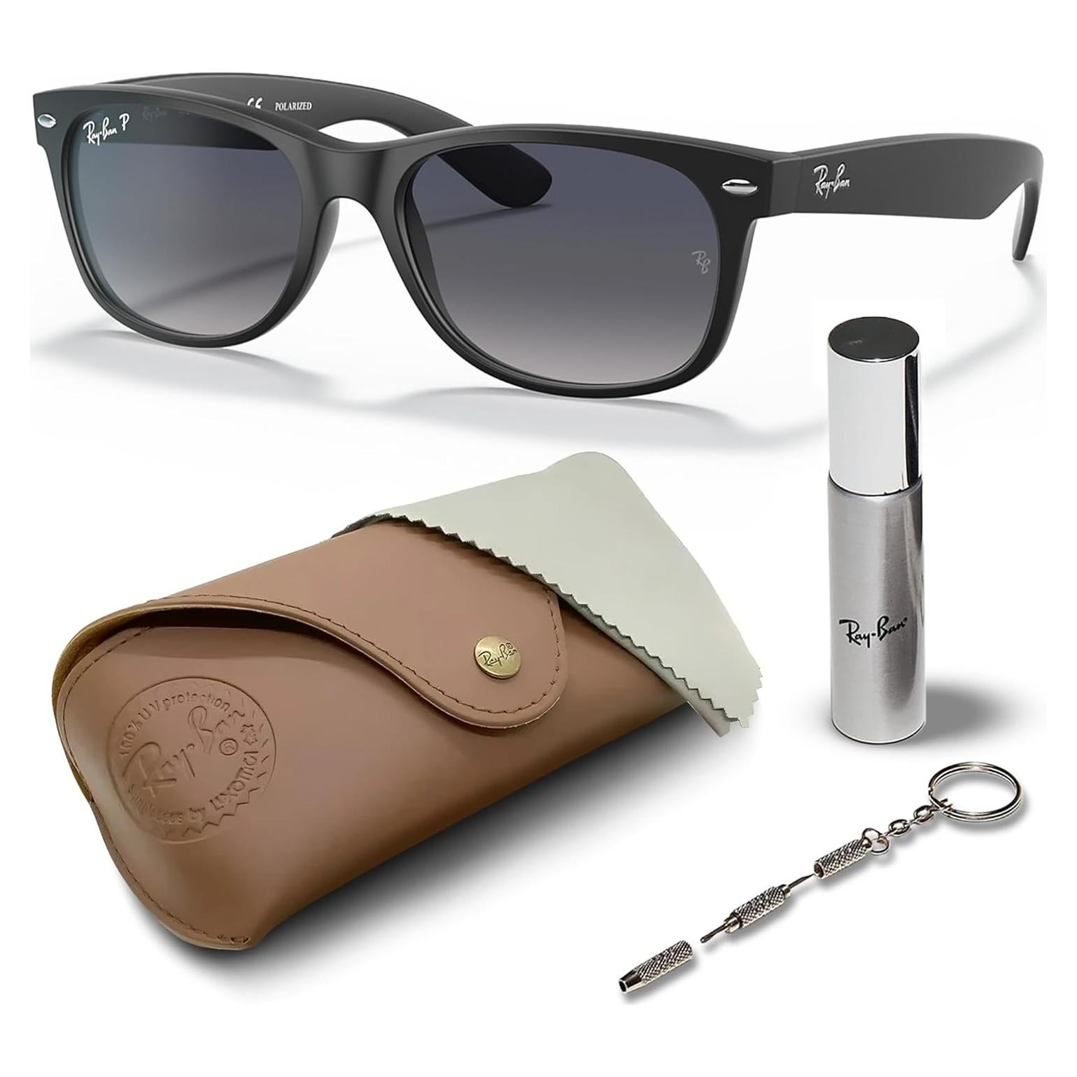 Gafas de Sol Ray-Ban RB2132 Polarizadas 55mm Marco Negro