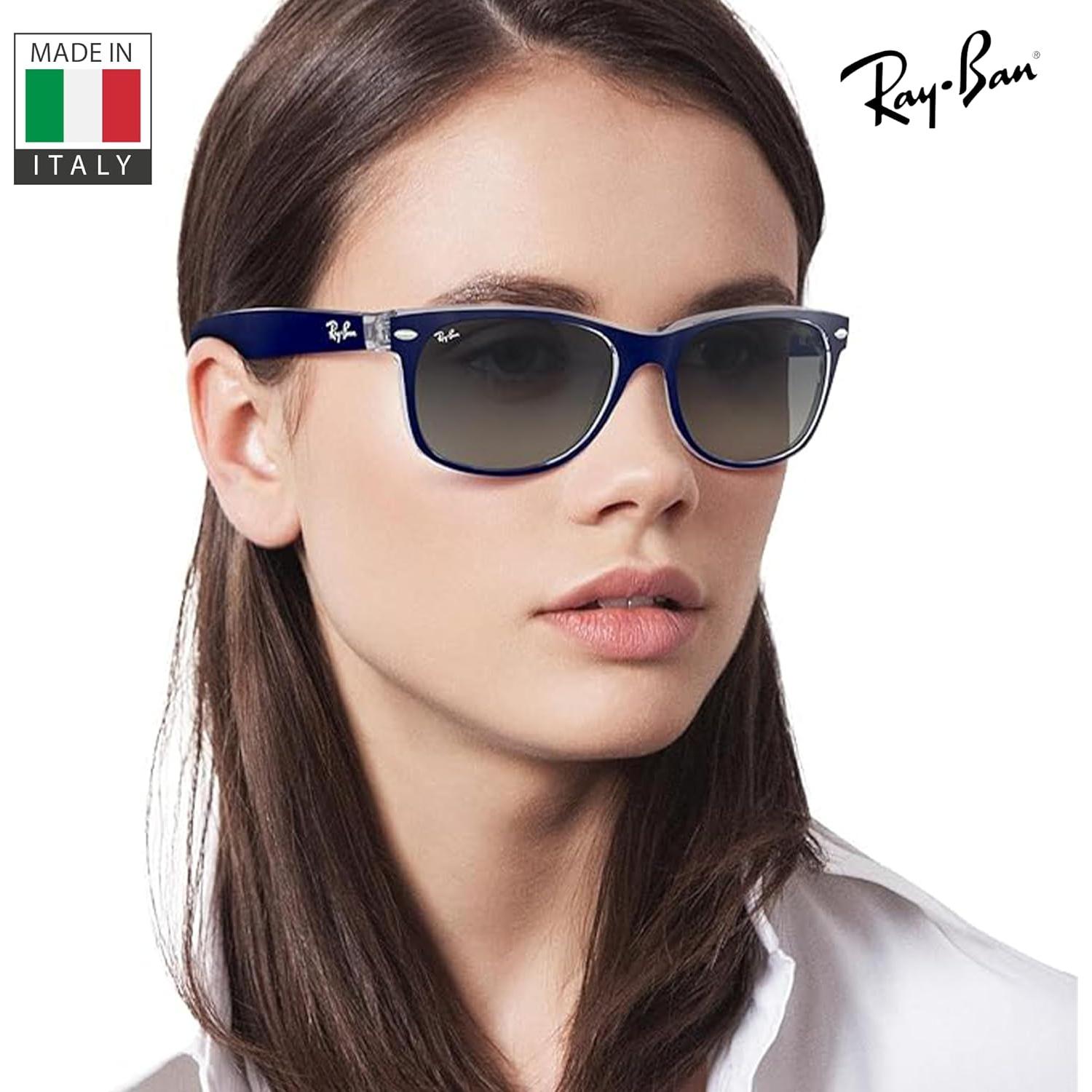 Gafas de sol Ray-Ban New Wayfarer Cuadradas Azul Mate