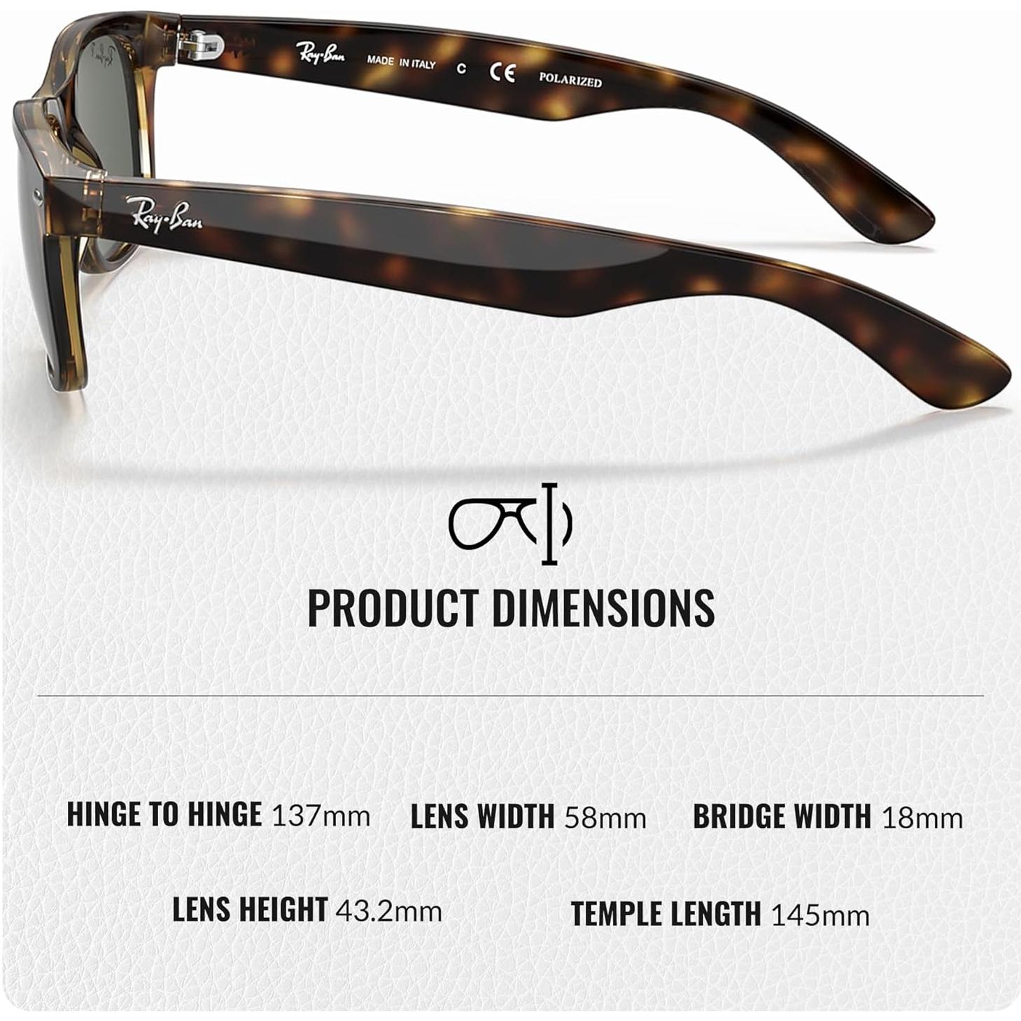 Gafas de Sol Ray-Ban RB2132 New Wayfarer Polarizadas