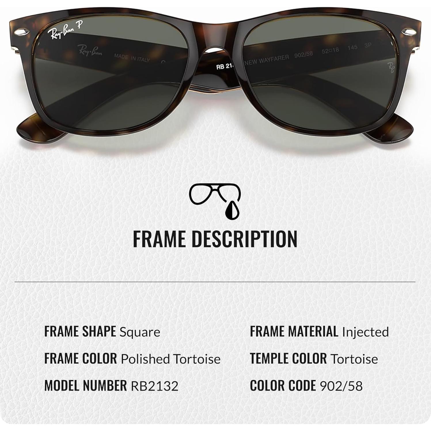 Gafas de Sol Ray-Ban RB2132 New Wayfarer Polarizadas