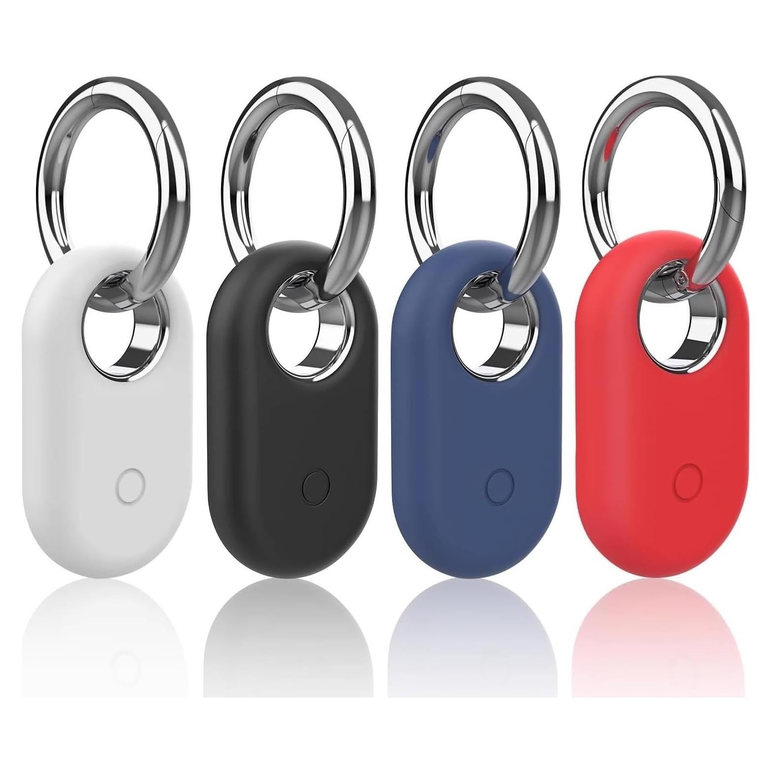 Paquete de 4 fundas de silicona Luckybay para SmartTag2 2023