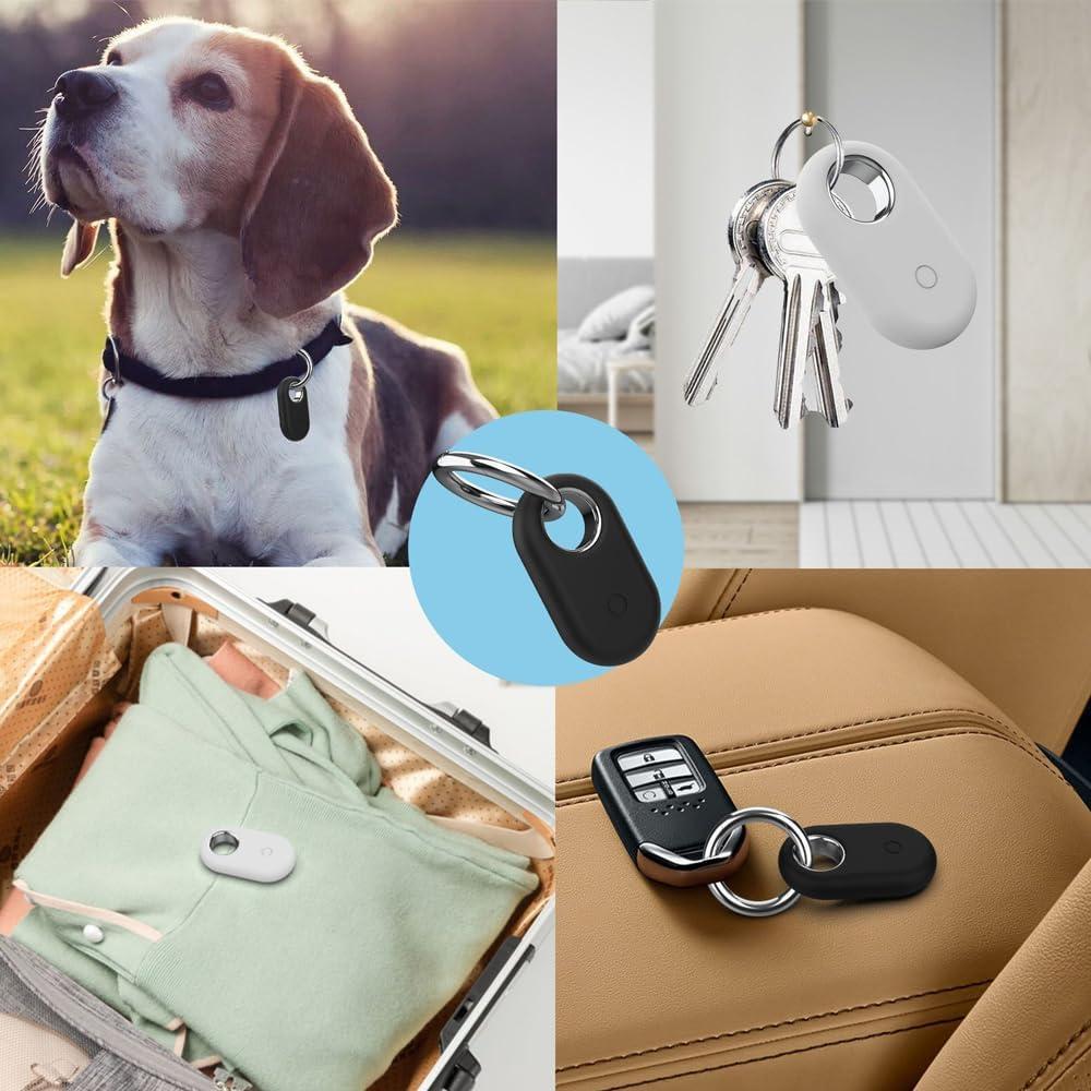 Paquete de 4 fundas de silicona Luckybay para SmartTag2 2023