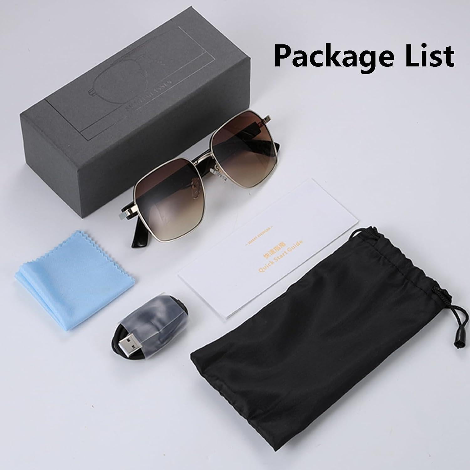 Gafas Inteligentes Bluetooth Yosugar con Lentes Polarizados UV400