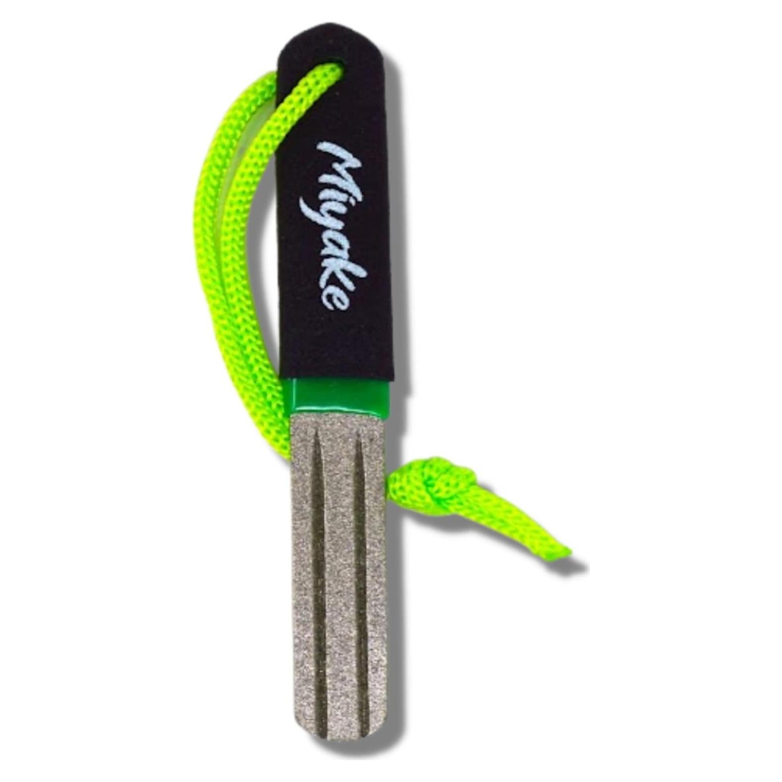 Afilador de Anzuelos de Pesca Miyake Doble Lado Diamante 800/600