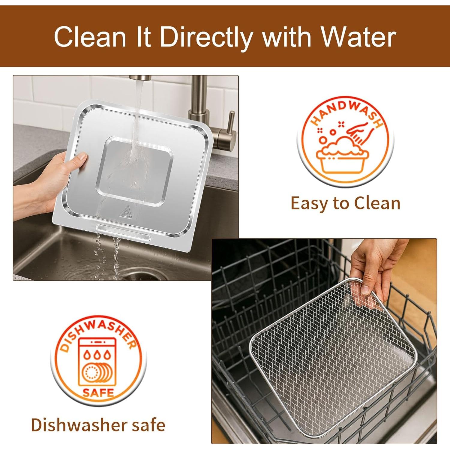 Juego de 4 Accesorios para Freidora de Aire Chefman 10L