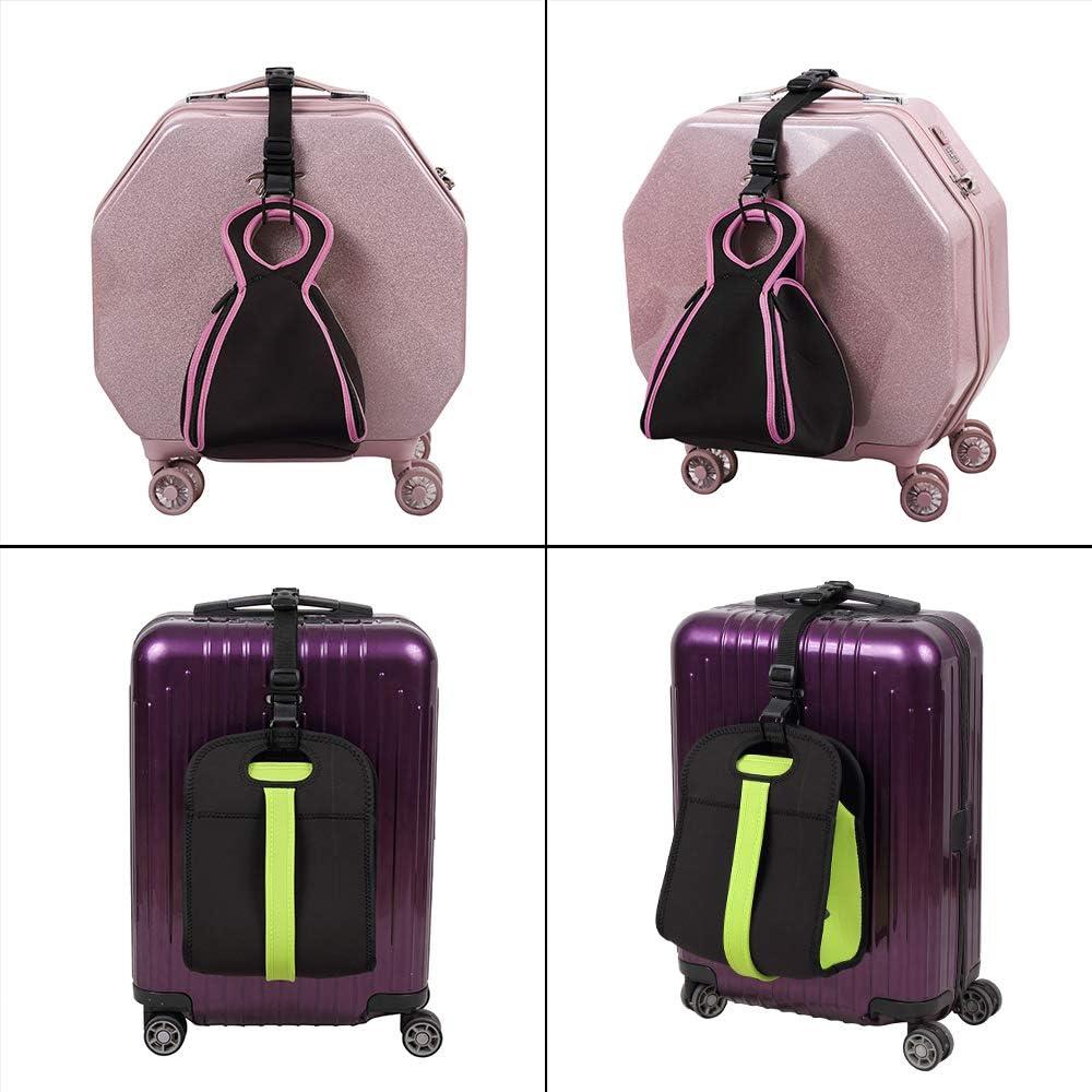 Correa de Equipaje Vigorport Ajustable con Gancho J Negro