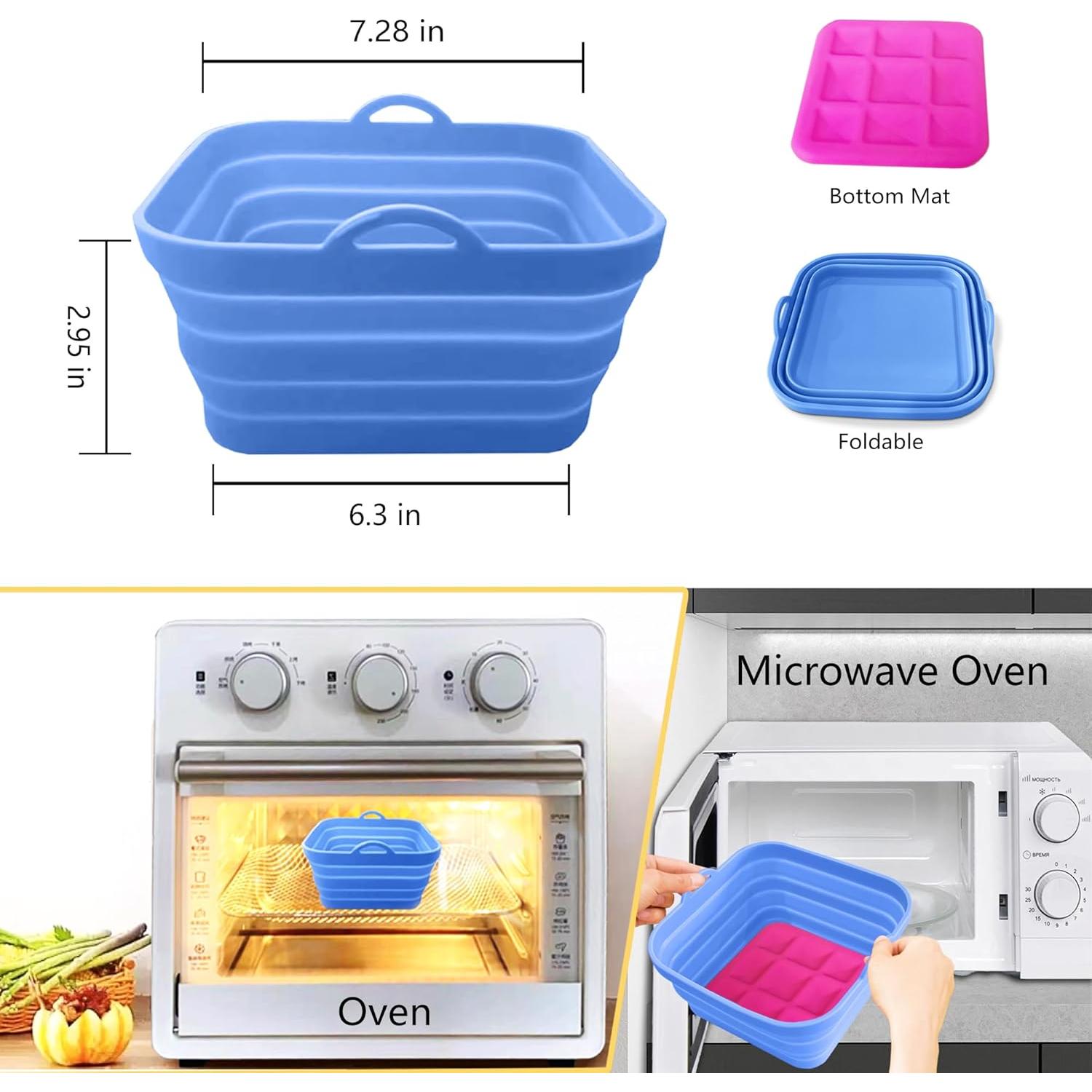 Forros de Silicona Reutilizables Yansipor 18.5 cm Azul