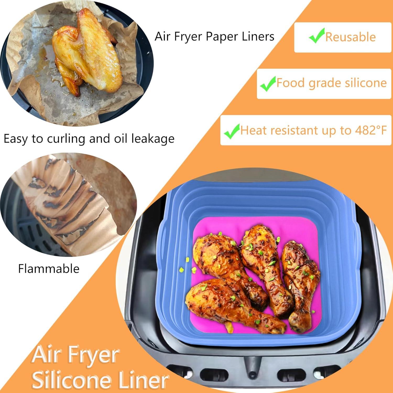 Forros de Silicona Reutilizables Yansipor 18.5 cm Azul