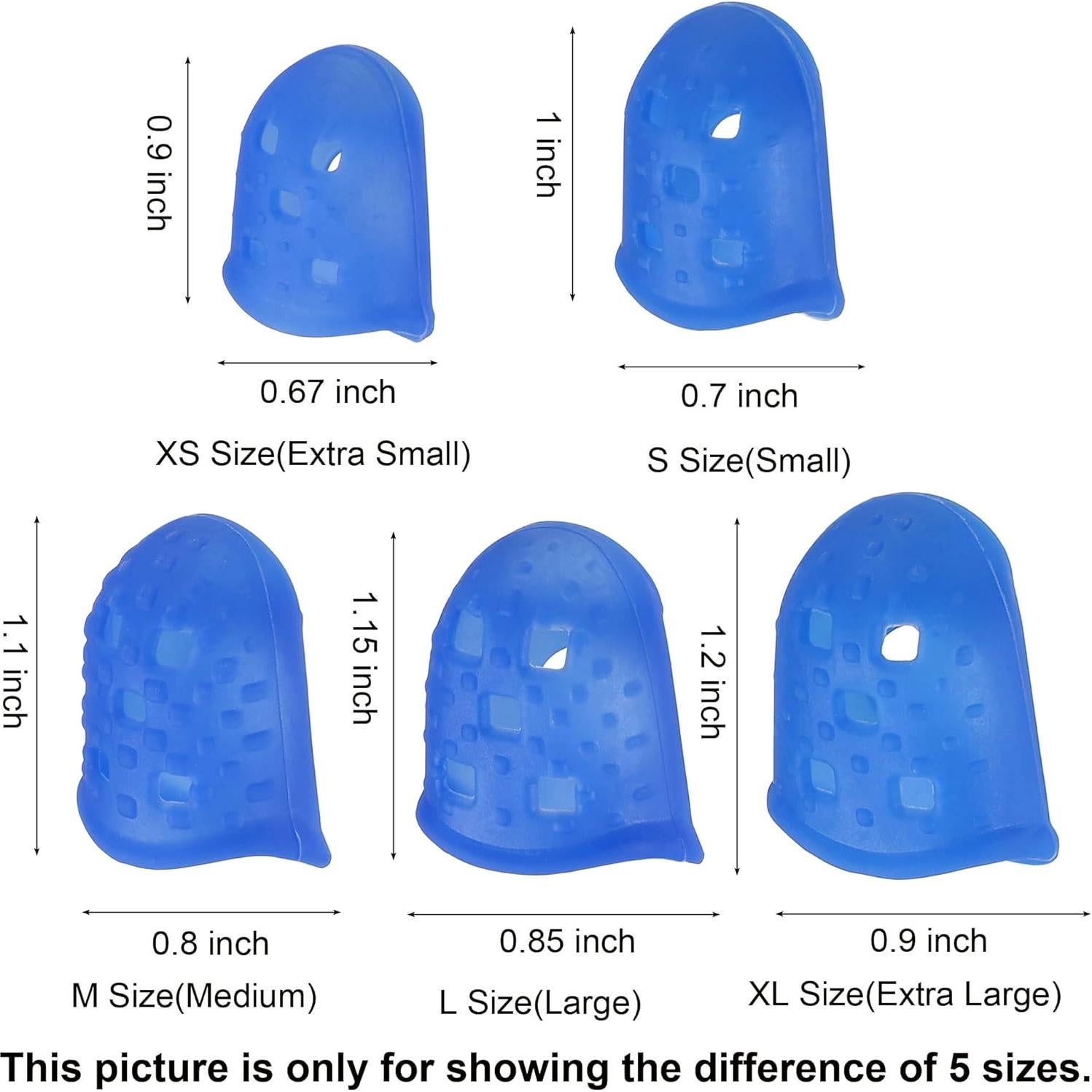 Protector de Punta de Dedo Antideslizante PATIKIL 25mm - 20 Unidades