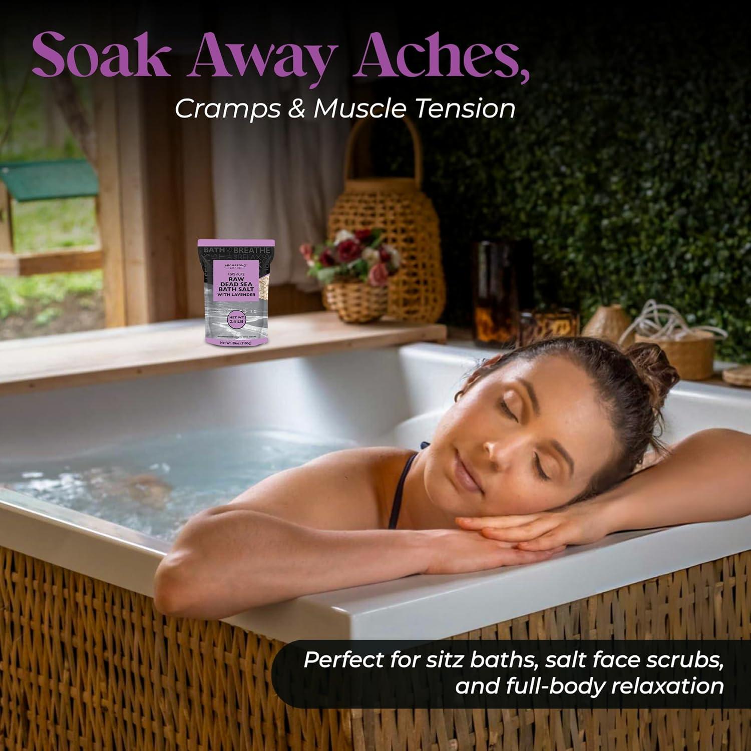 Sal de Baño Aromasong del Mar Muerto con Lavanda 1.10 KG