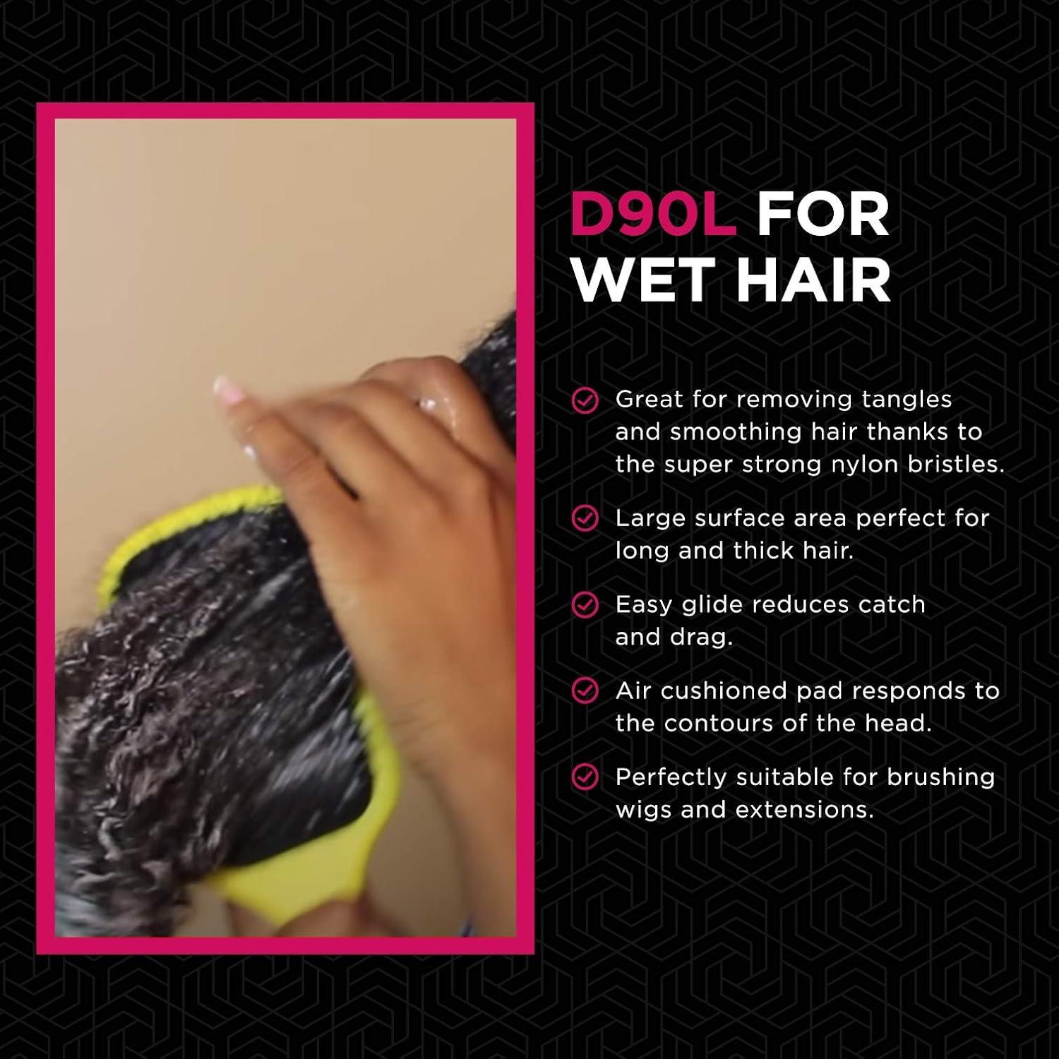 Cepillo Desenredante Denman D90L Flor de Cerezo 27.5cm