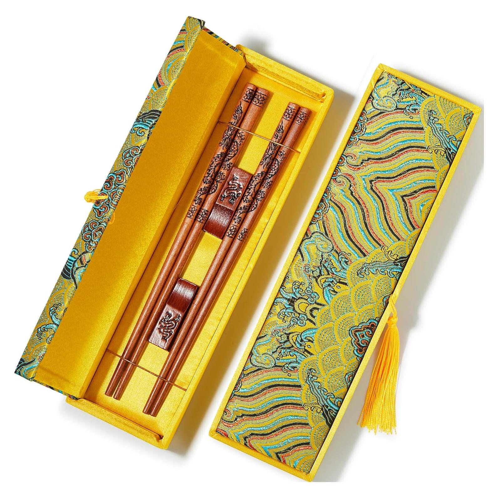 Palillos Reutilizables MUMSUNG Dragón 23.5 cm - 2 Pares