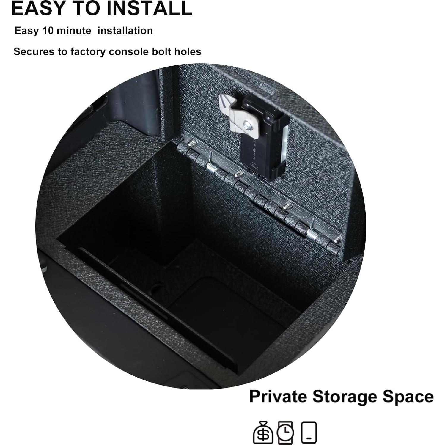 Caja Fuerte de Consola KEREN para Chevrolet Silverado EV 2024-2025