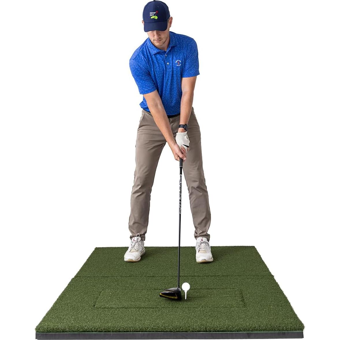 Alfombra Simulador Golf TrueBirdie Beaver Tail 1.68x1.22m