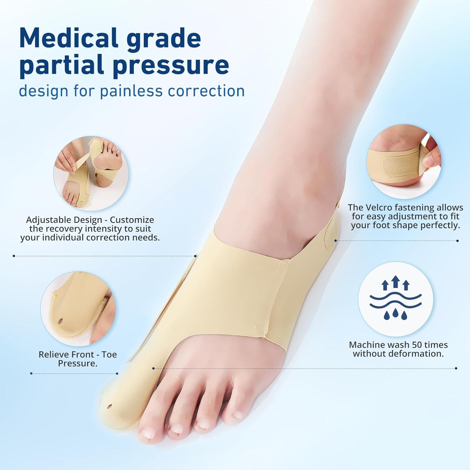 Corrector de Juanetes RUSHFORWARD Ajustable Unisex - Alivio Hallux Valgus