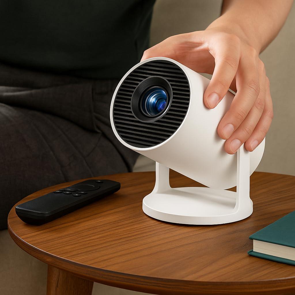 Mini Proyector NOBKLEN WiFi 6 Bluetooth 5.4 4K 1080P 200"