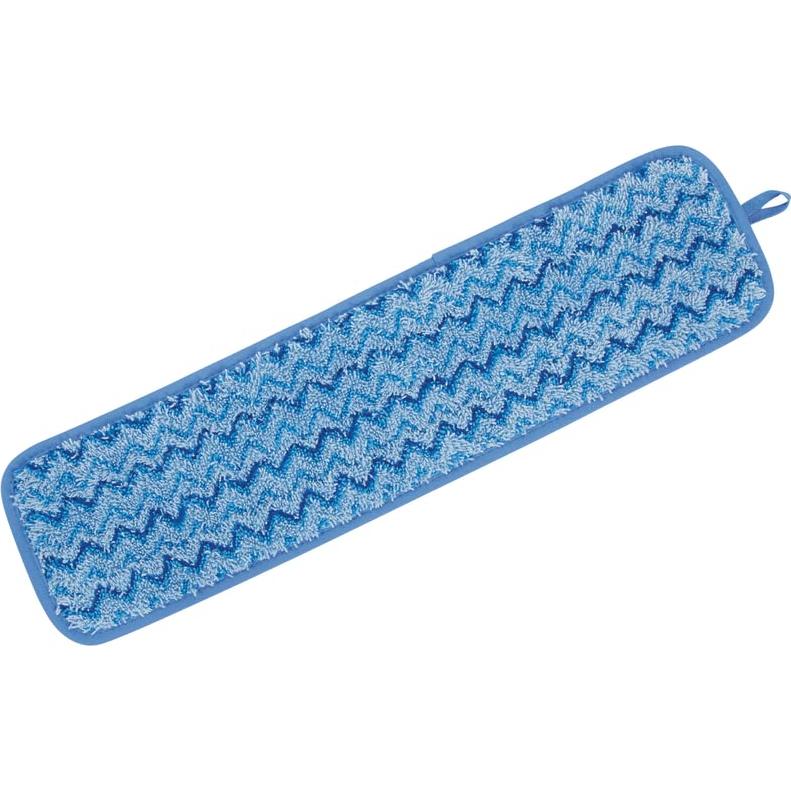 Funda de Mopa de Microfibra Rubbermaid HYGEN 45.72 cm Azul - Paquete de 12