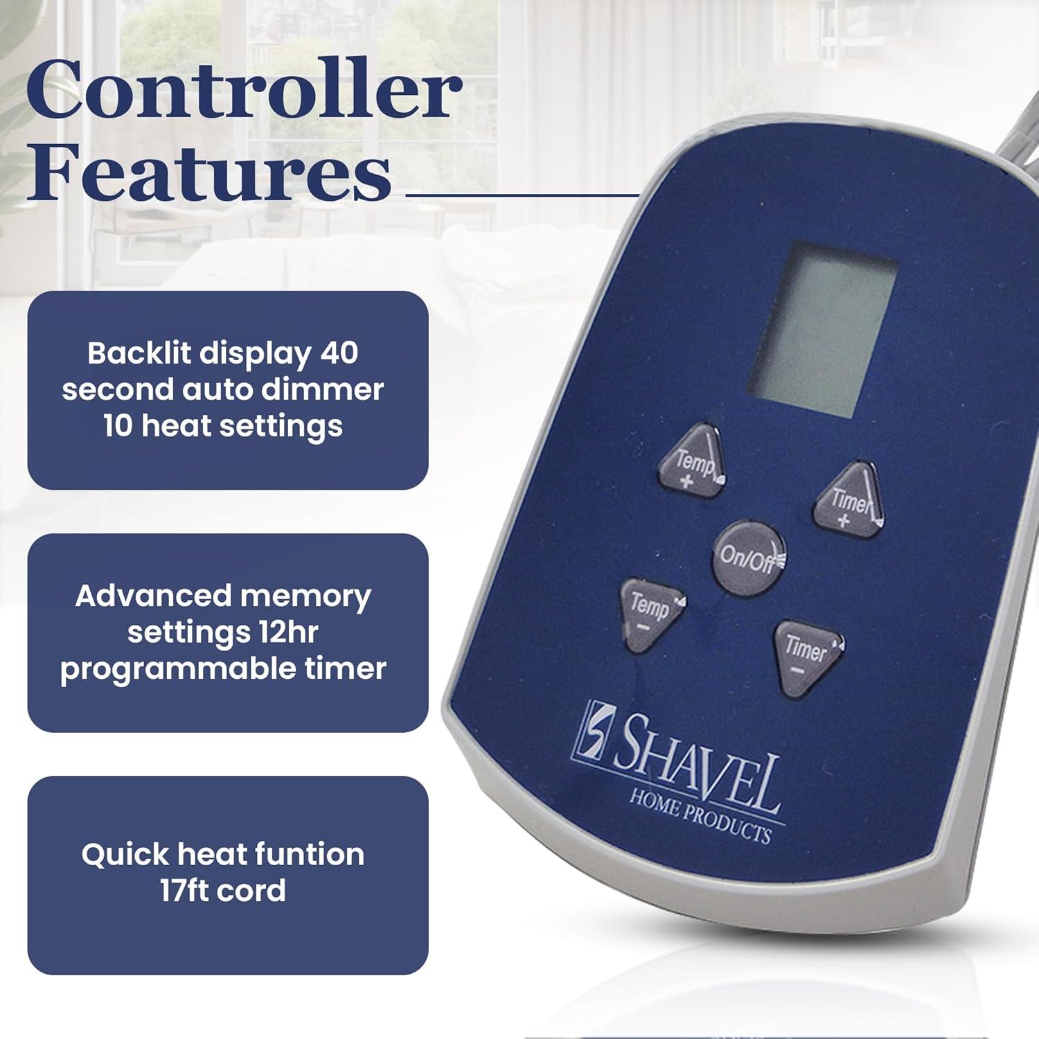 Manta Térmica Eléctrica Completo Thermee Rosa Sherpa