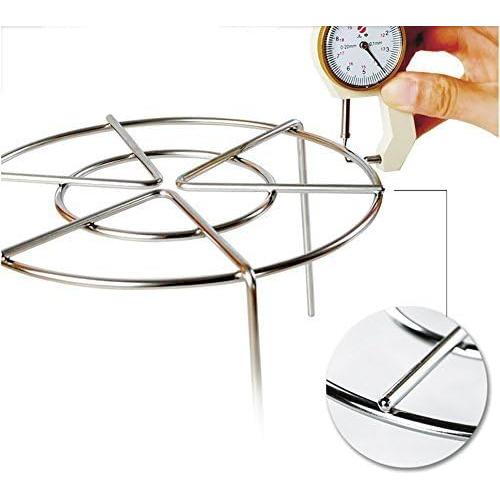 Rejilla de Vapor Acero Inoxidable Meleg Otthon 15 cm