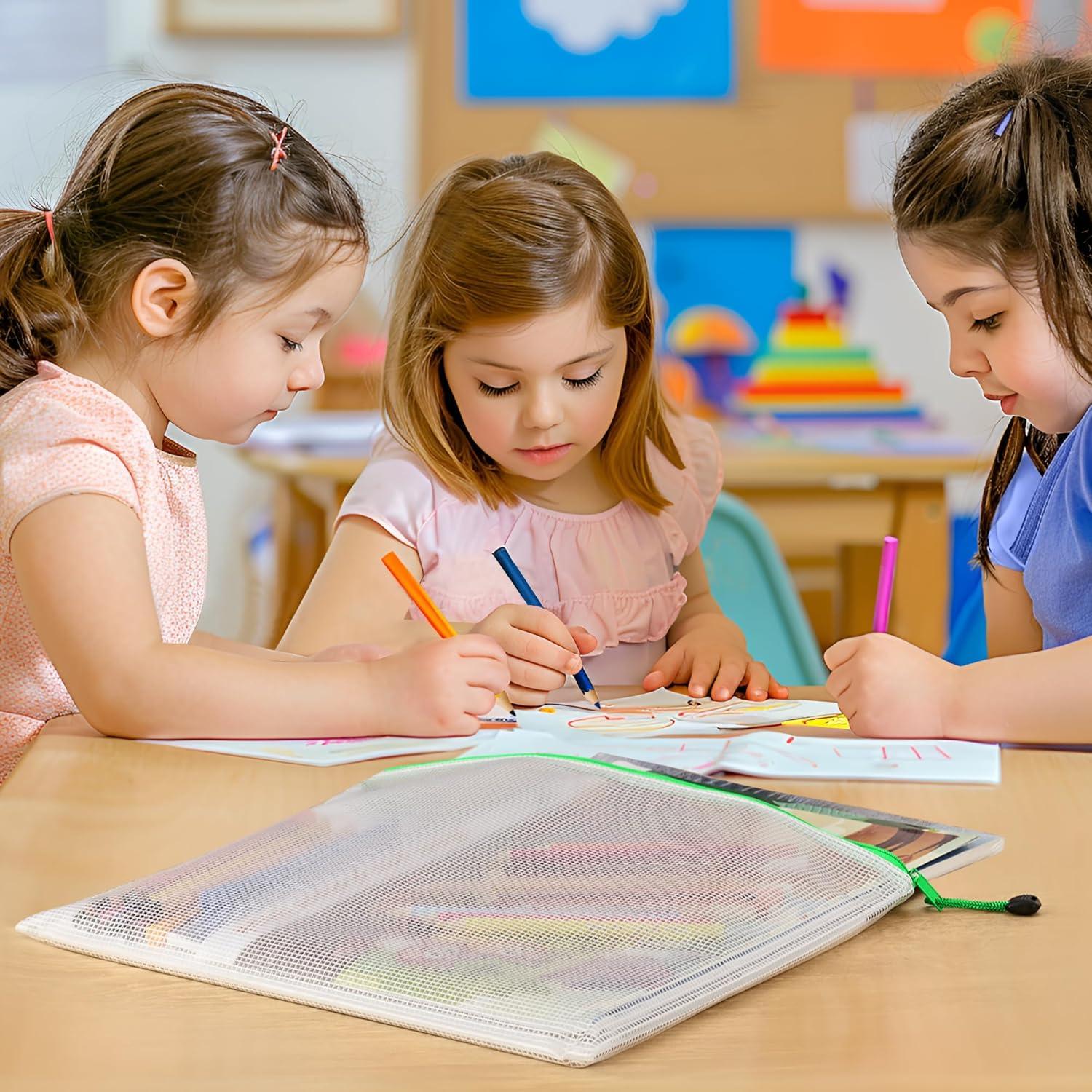 Bolsas de Malla con Cremallera JARLINK A3 12 Pcs 42x31 cm