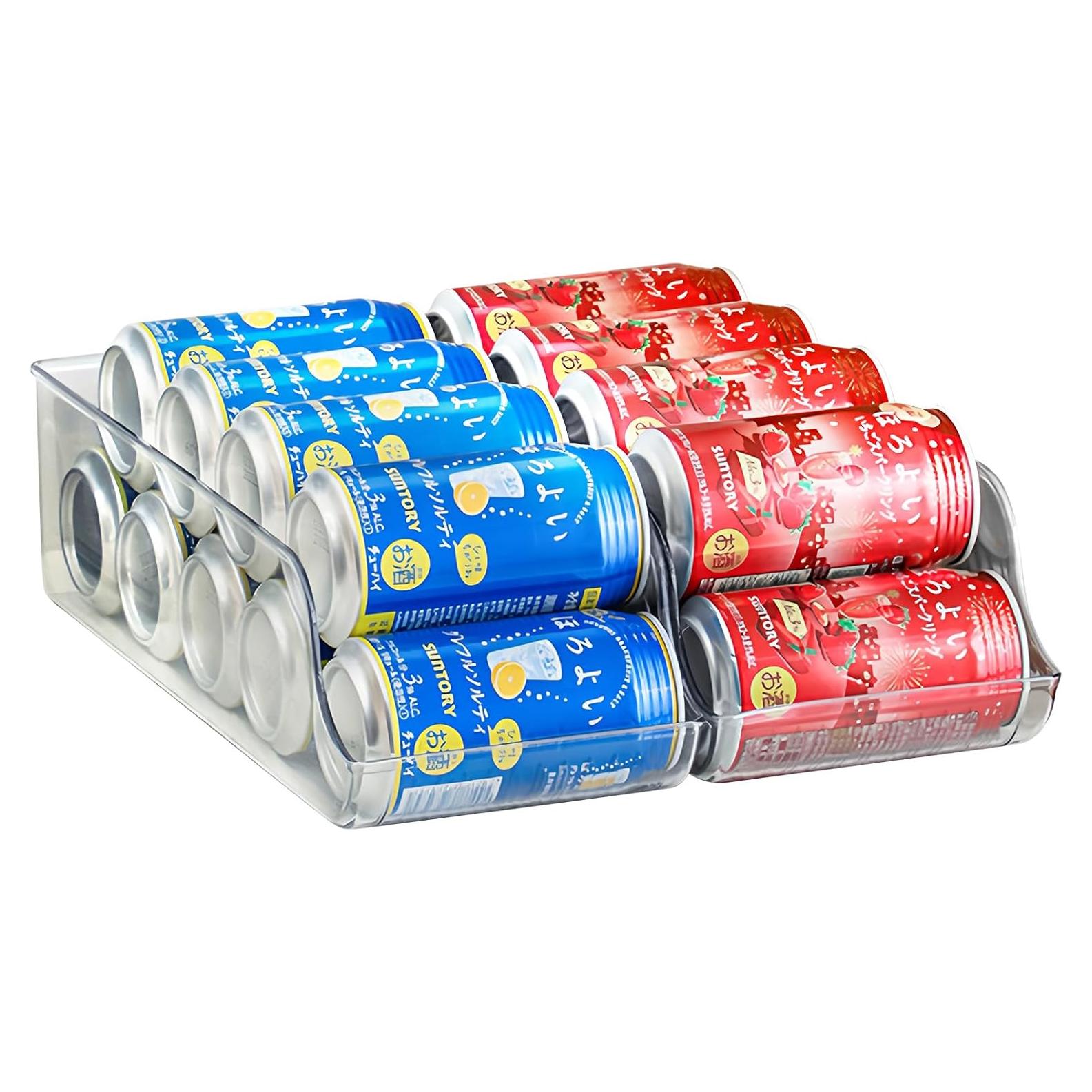 Organizador de Latas de Soda Zooyeea 2 Paquetes 27x9.6cm