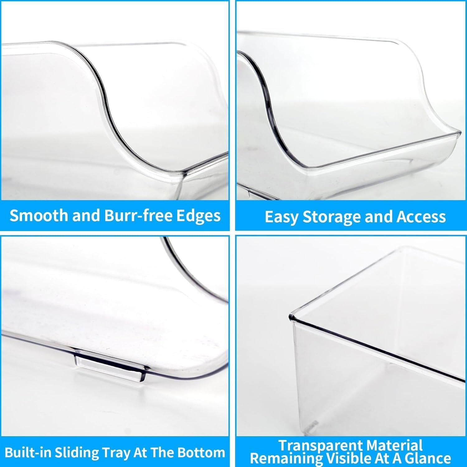 Organizador de Latas de Soda Zooyeea 2 Paquetes 27x9.6cm