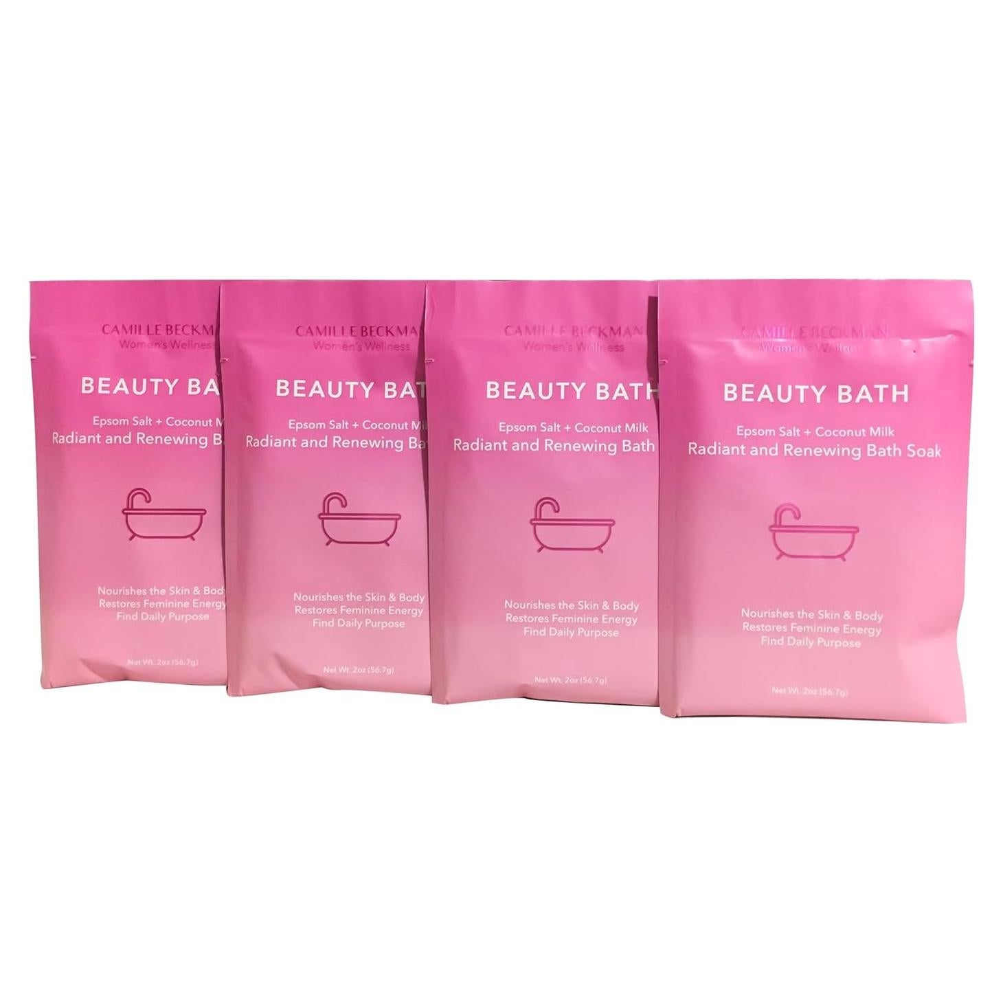 Baño Radiante Camille Beckman 56.7 g - Paquete de 4