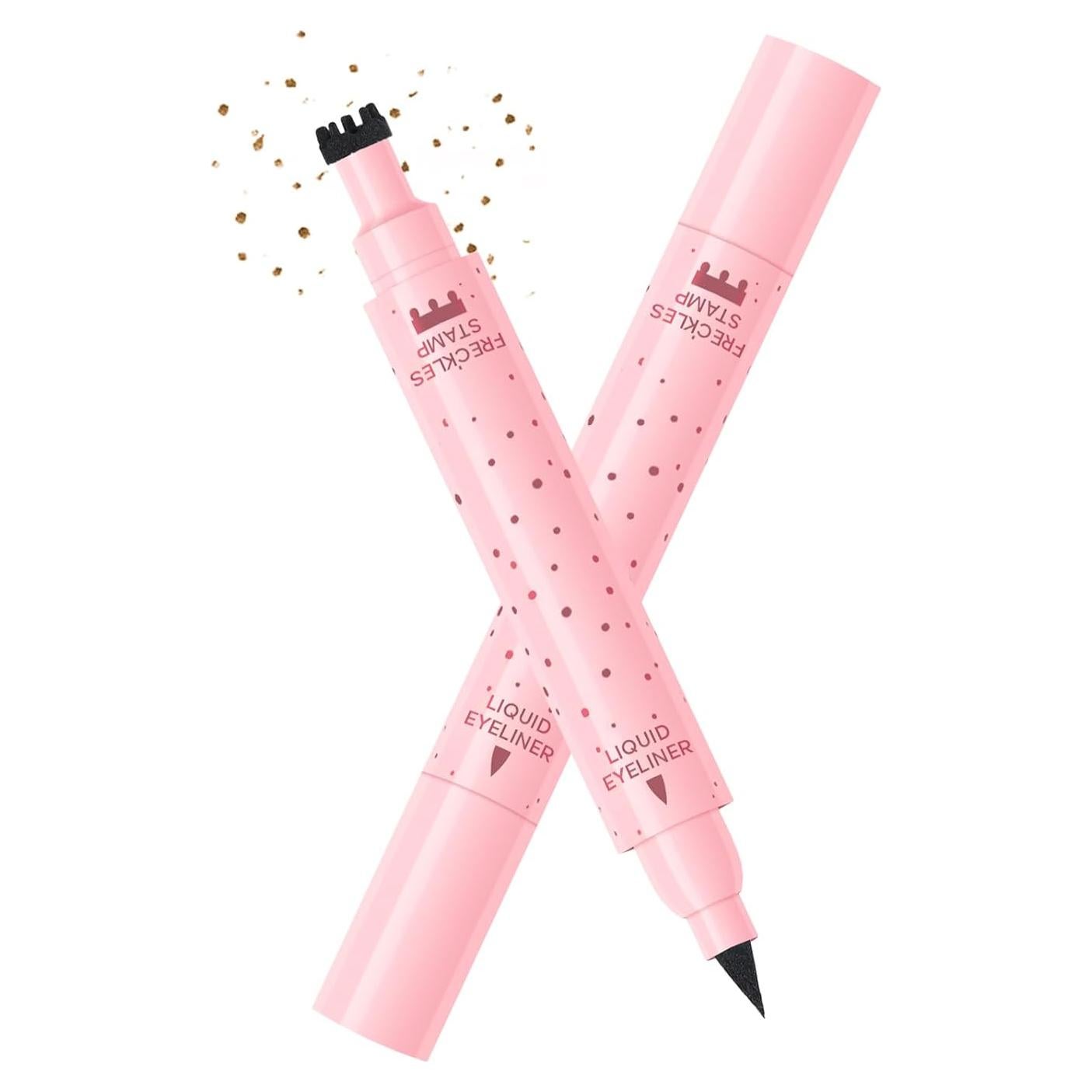 Bolígrafo Delineador Líquido KYDA 2 en 1 para Pecas - Impermeable