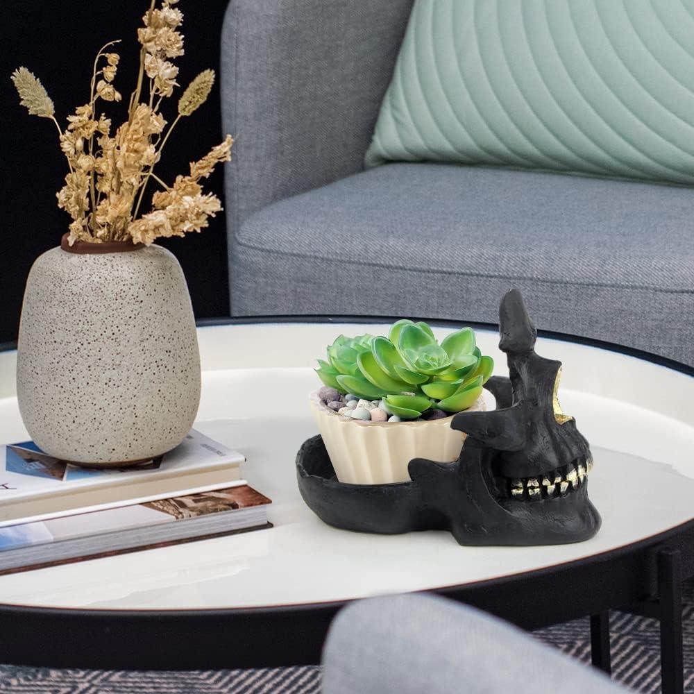 Soporte de Gafas Calavera Mrlikale Negro - Almacenamiento Creativo