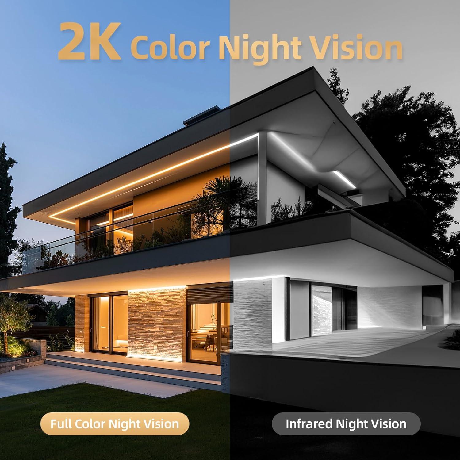 Cámara de Seguridad Solar Inalámbrica PM POPMAKE 2K IP65