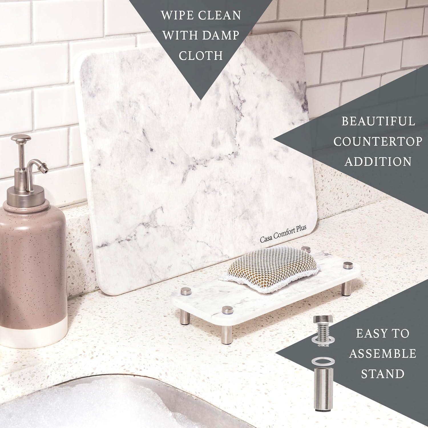 Alfombrilla de Secado de Piedra Casa Comfort Plus 2 Piezas