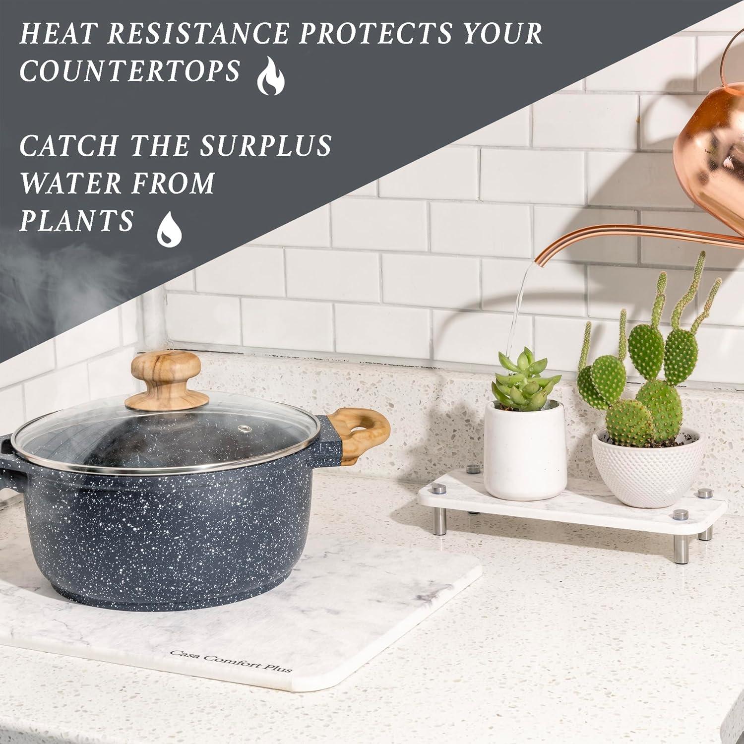 Alfombrilla de Secado de Piedra Casa Comfort Plus 2 Piezas