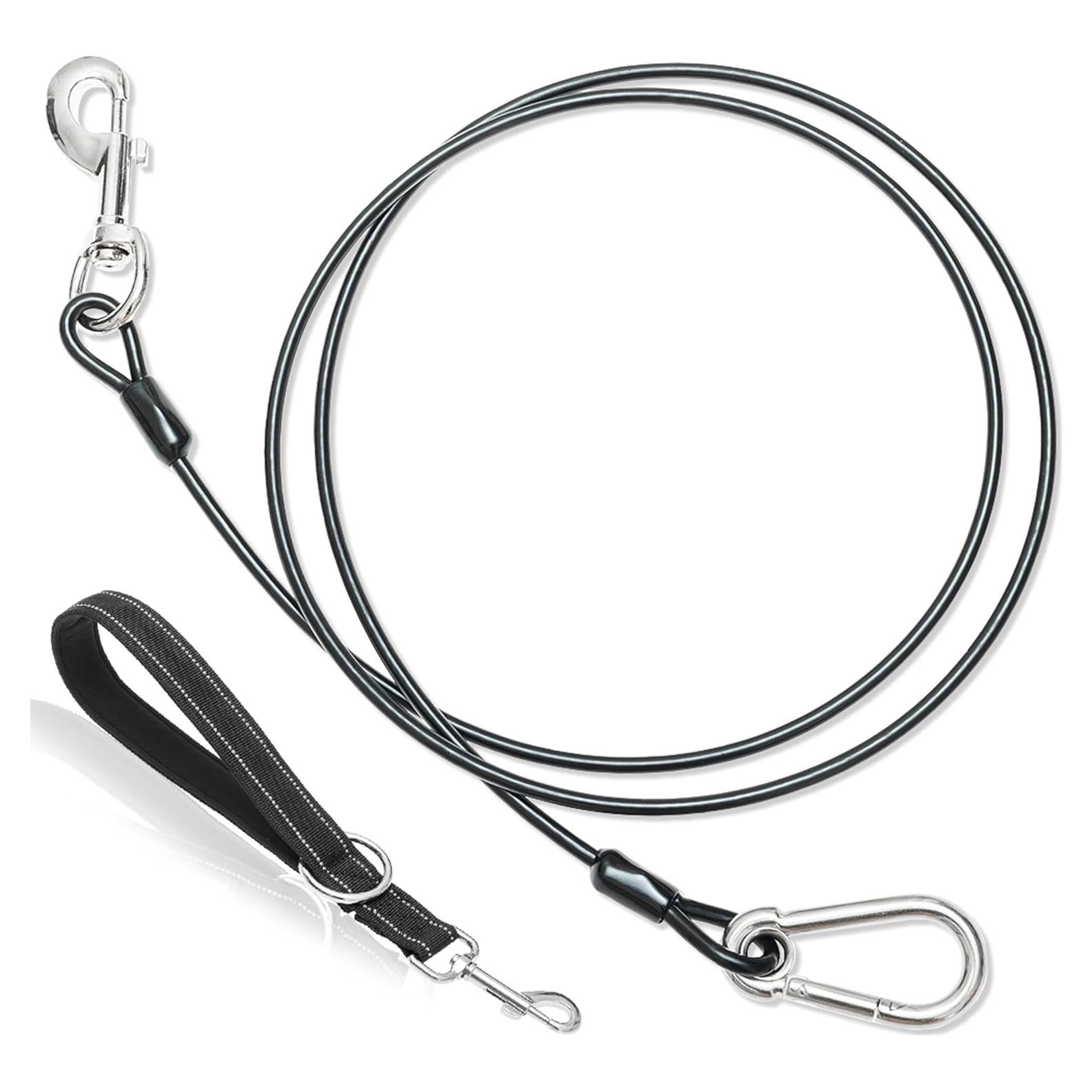 Correa para Perro PAWNISAW 1.52m Resistente con Mango Acolchado