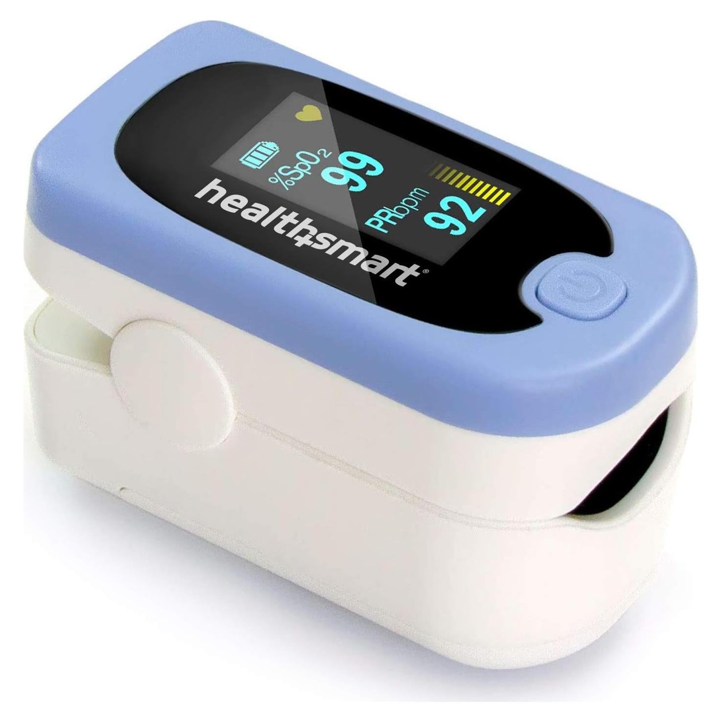 Oxímetro de Pulso HealthSmart para Dedo con Pantalla OLED