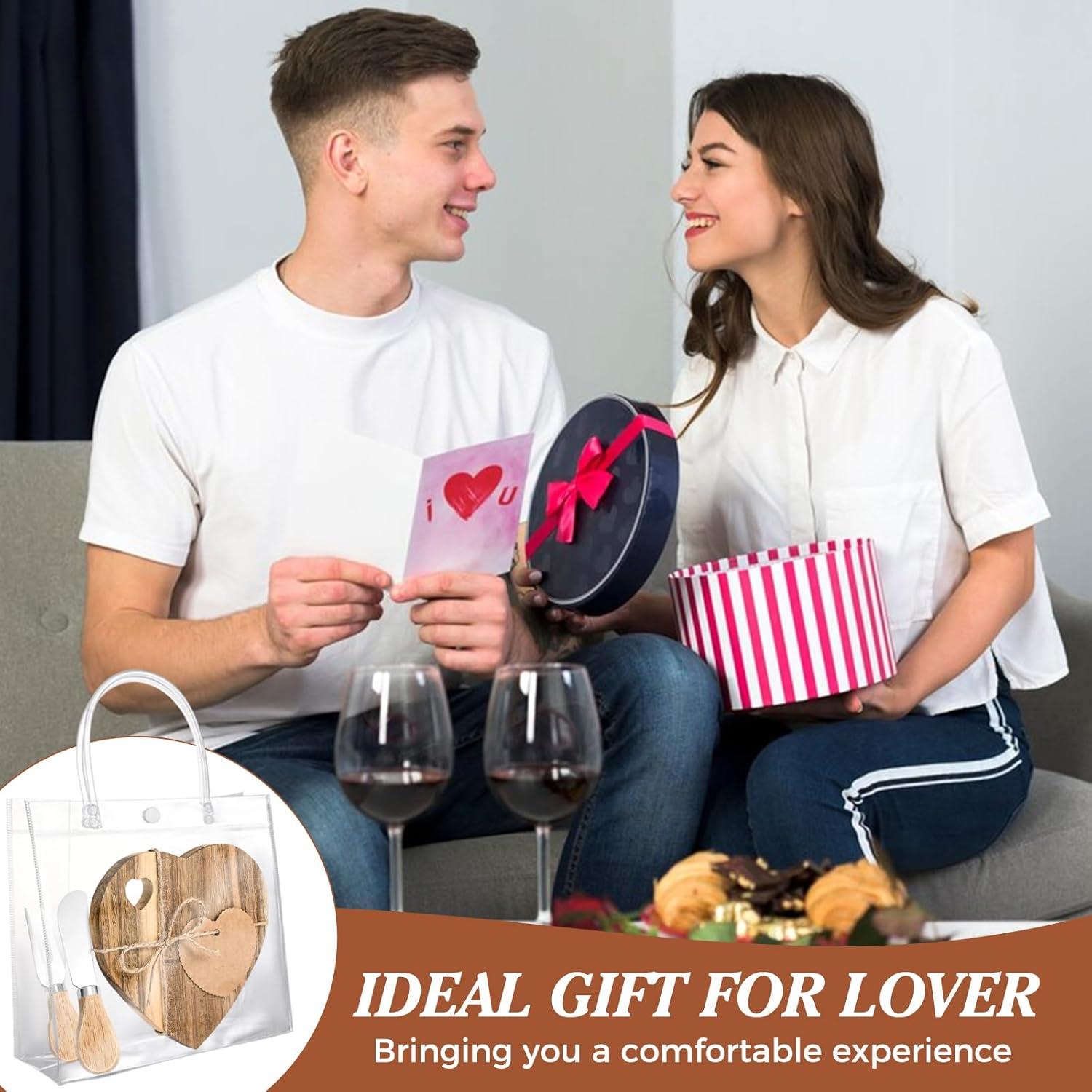 Set de Tabla de Charcutería en Forma de Corazón Olgaa - 6 Piezas