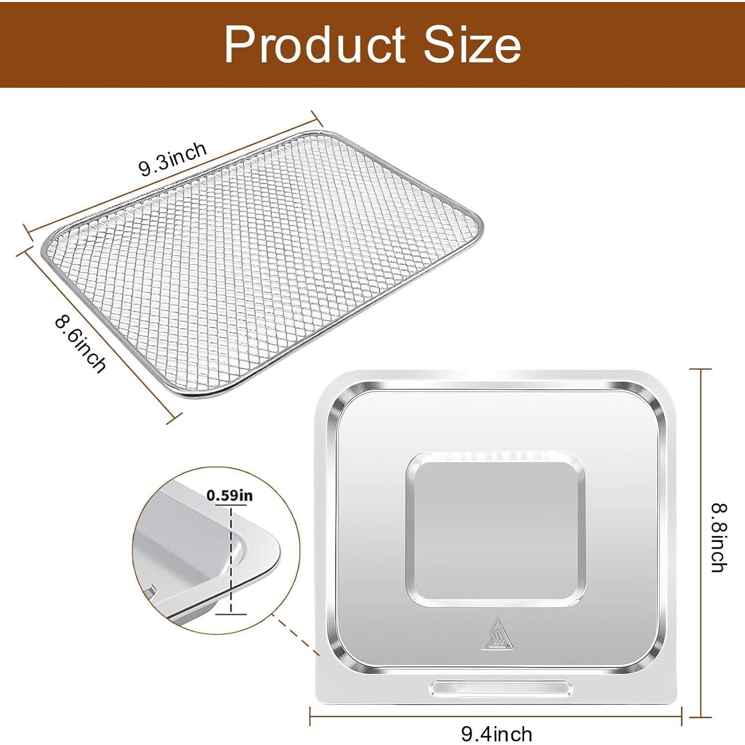 Accesorios para Freidora de Aire Chefman 10L 17 Presets