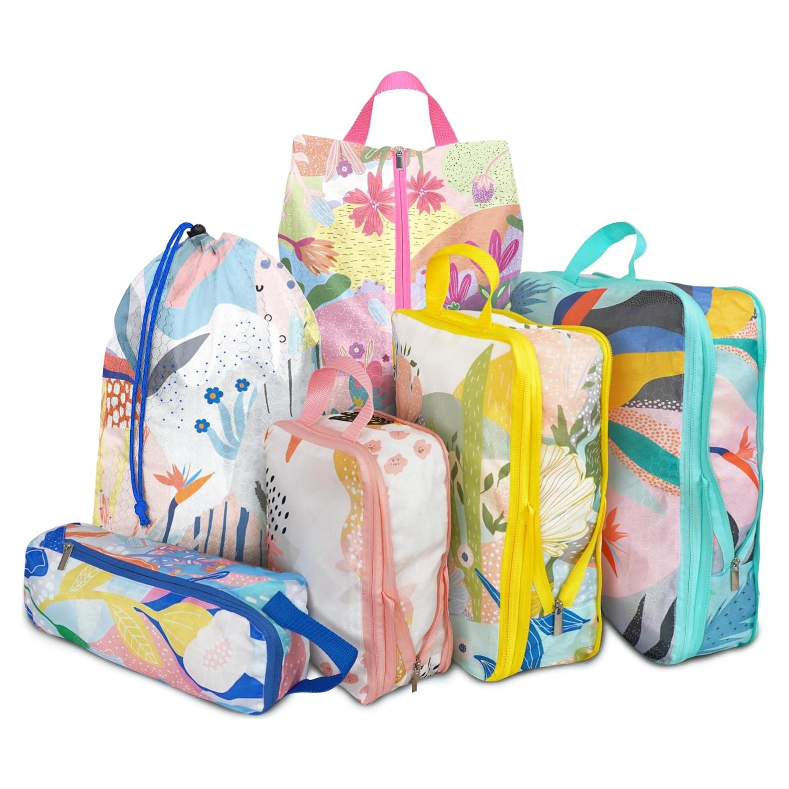 Juego de 6 Cubos de Compresión para Empacar Xmzsdz - Impermeables