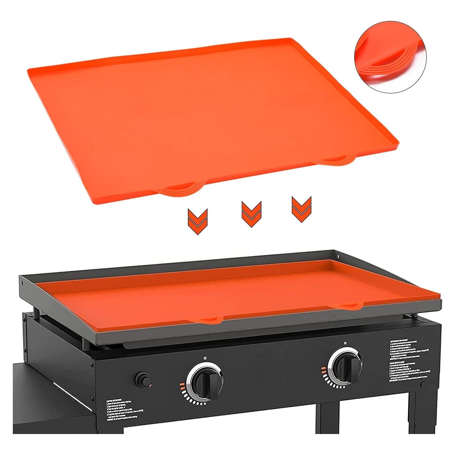 Mat de Silicona 22" Blackstone con Mango - Antiadherente y Reutilizable